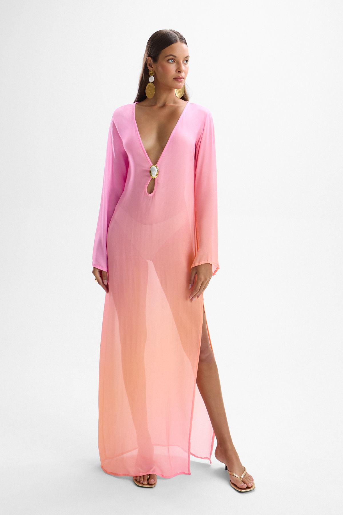 Hotline Moonstone Dress - Sorbet