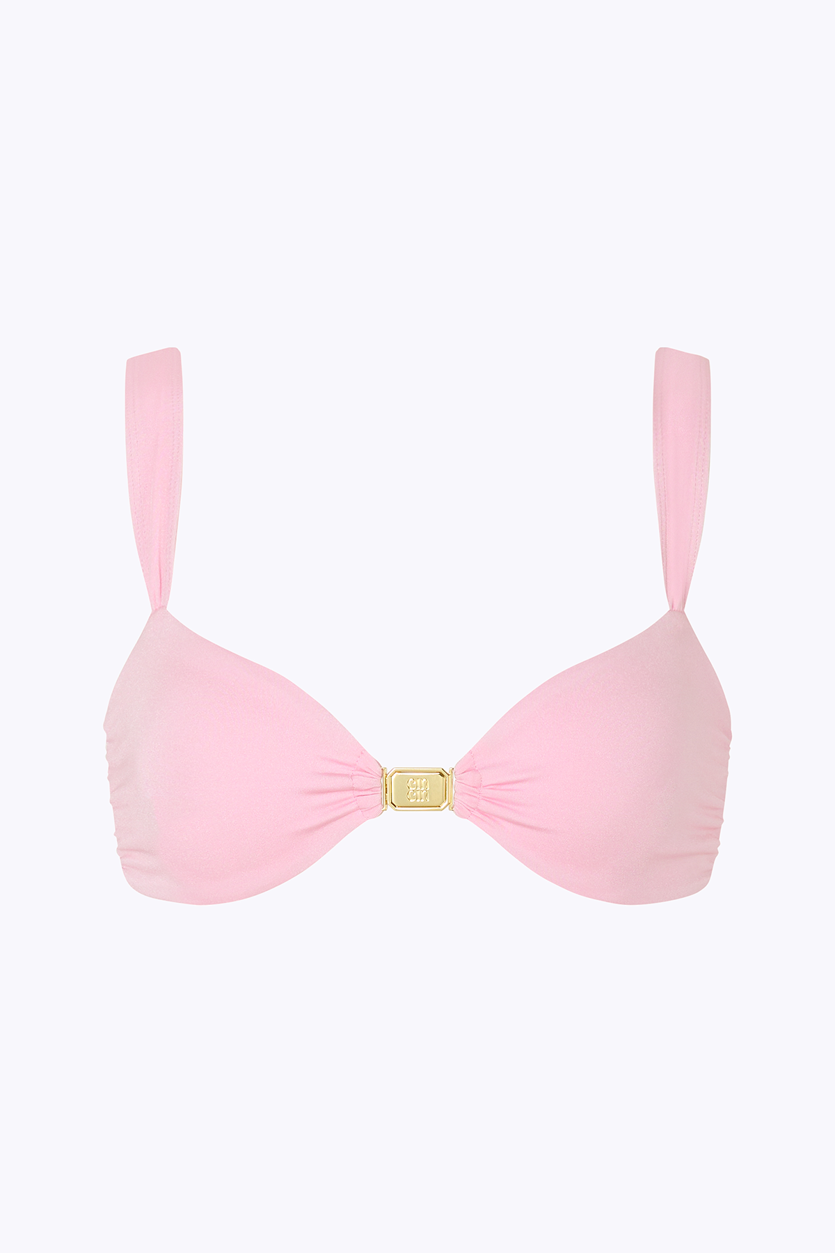 'Abyss' Bikini Top - Ballet Pink
