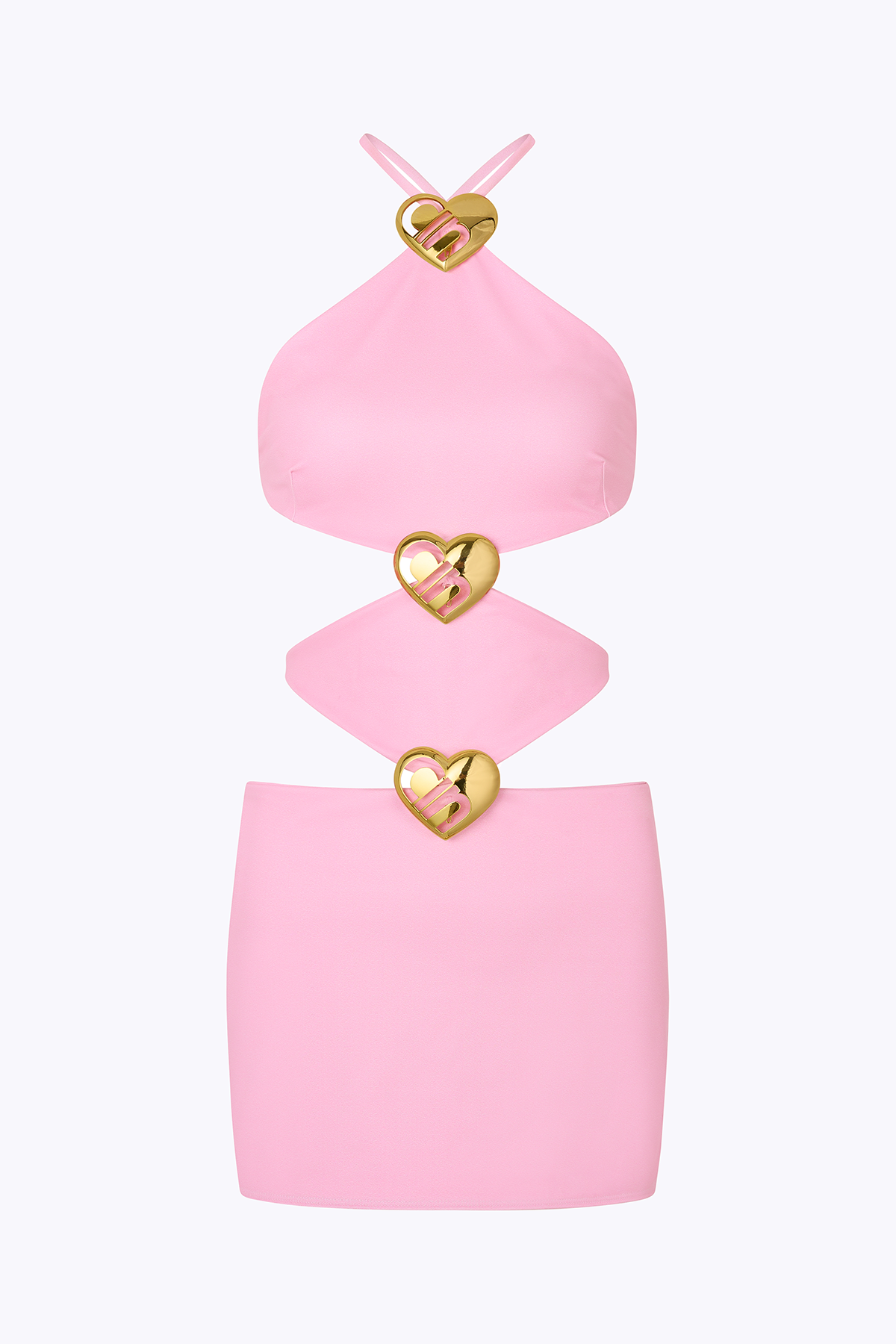 'Vice' Dress - Ballet Pink