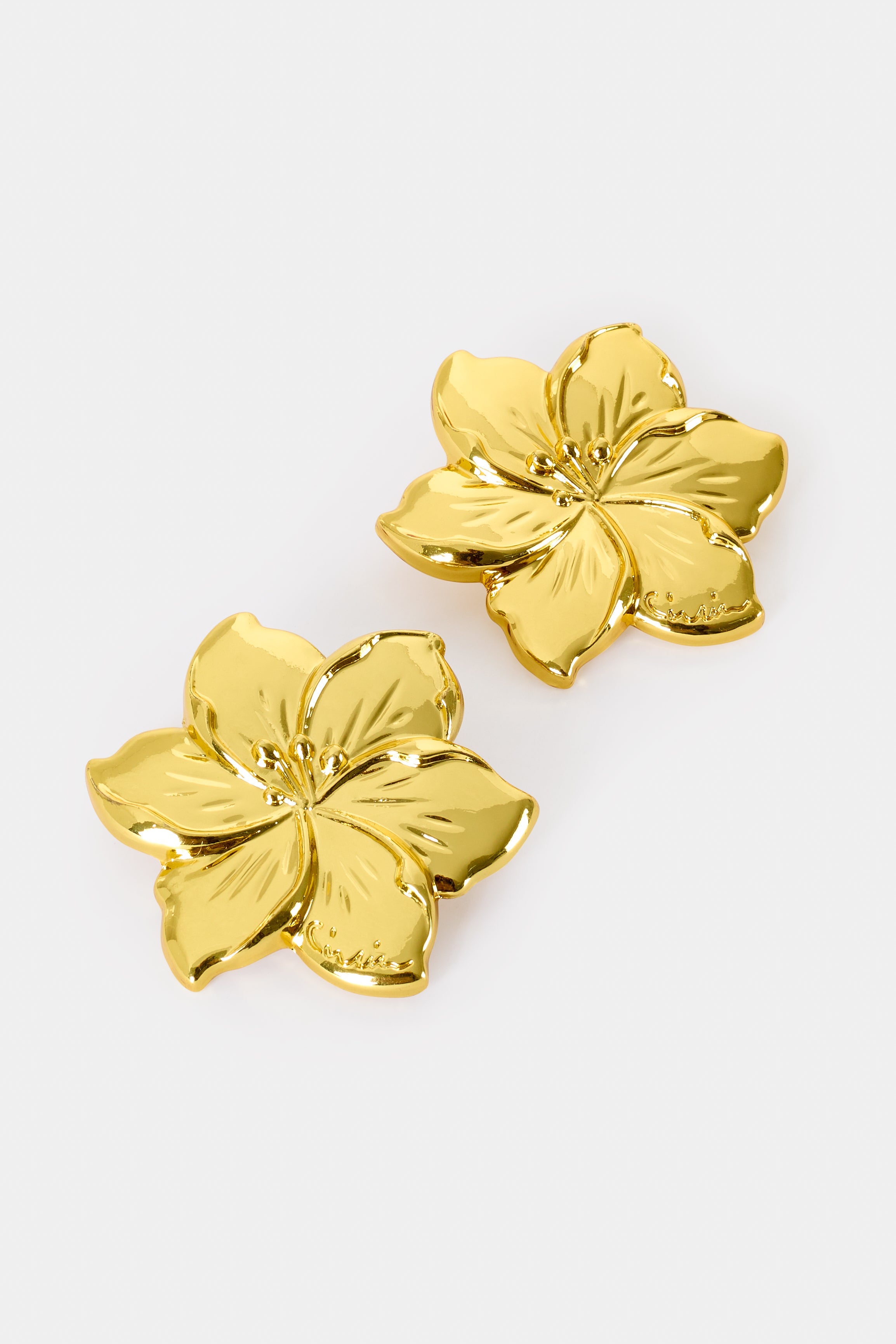 Hibiscus Clip-On Jewels