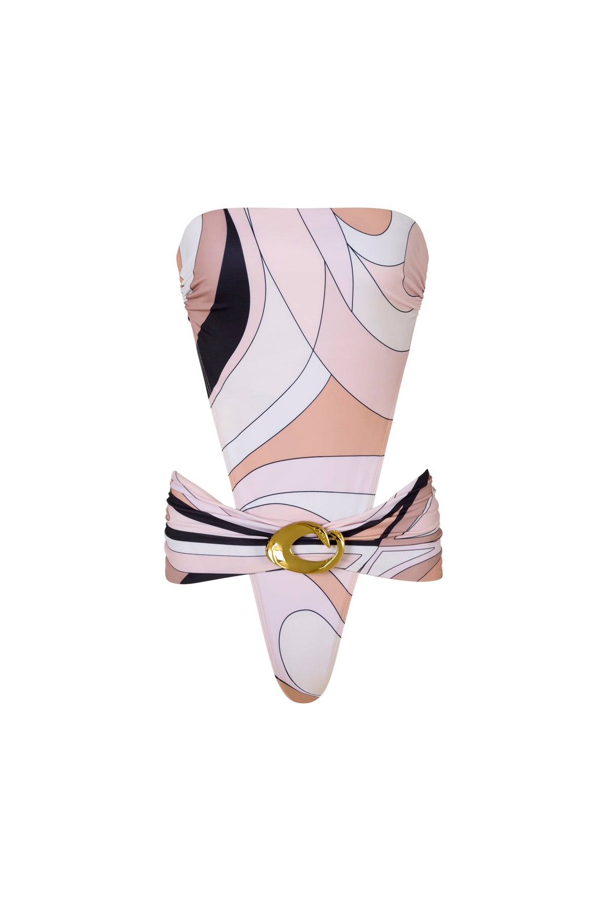 Opium Halo Swimsuit - Mars Beige