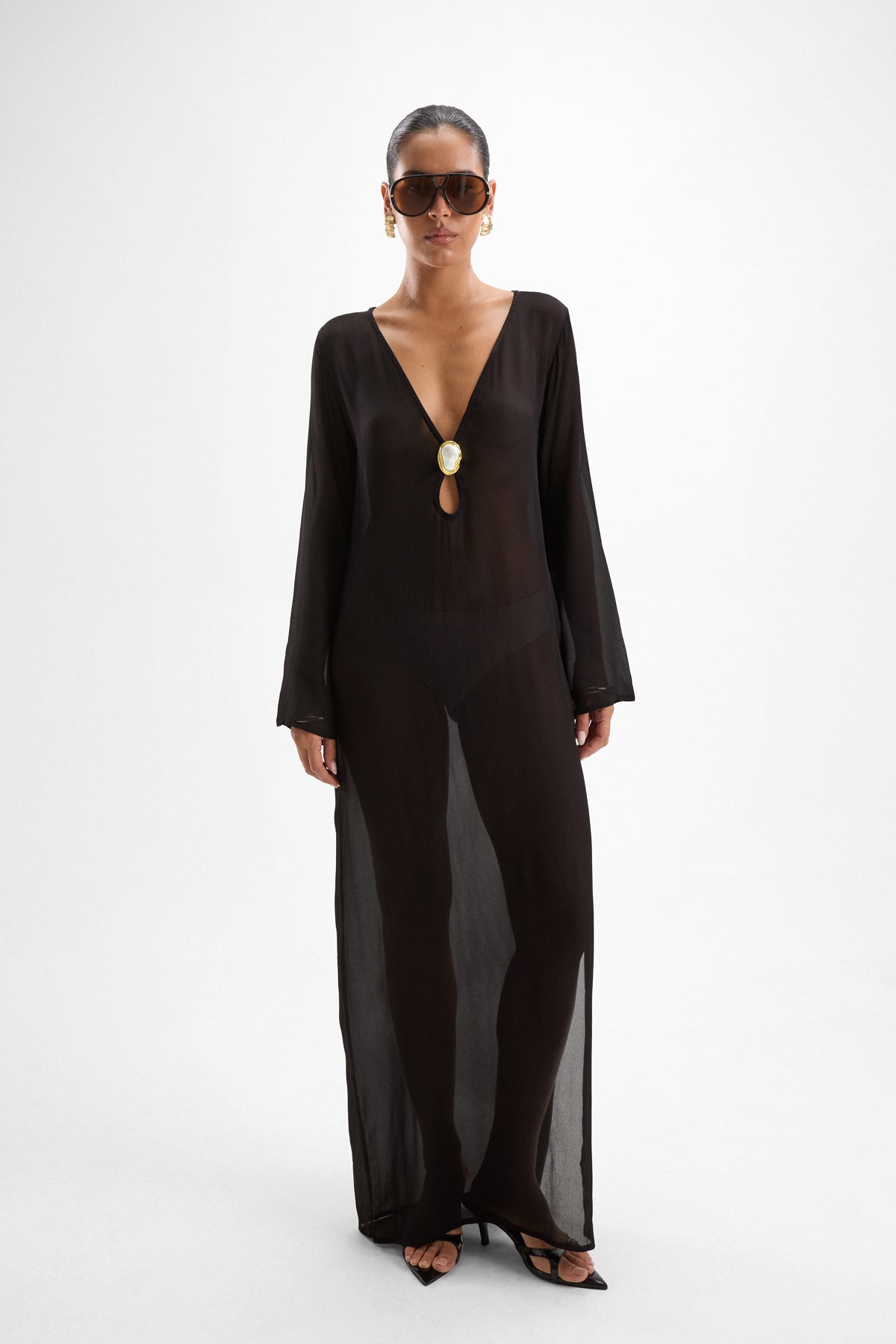 Hotline Moonstone Dress - Black