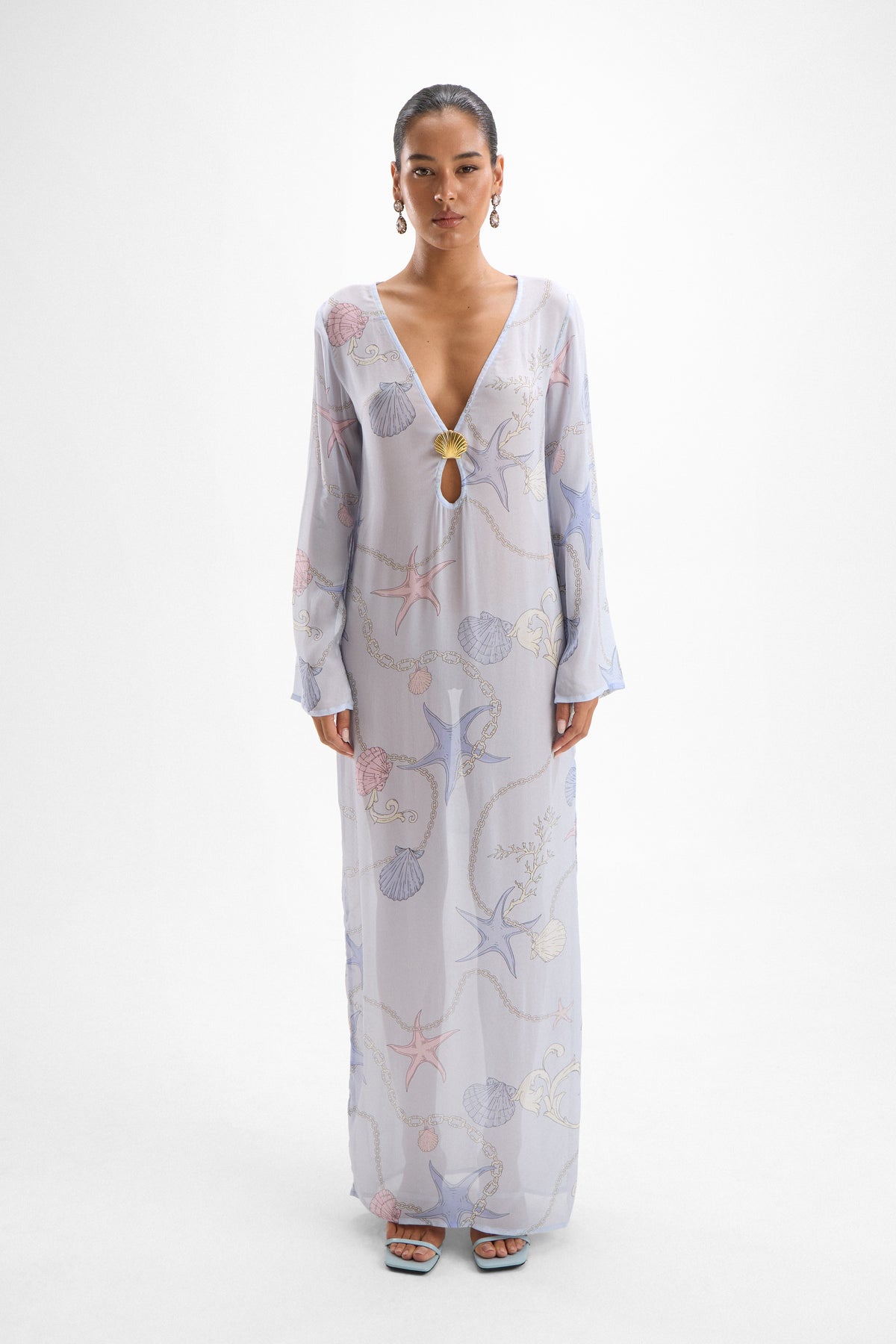 Hotline Seashell Dress - Ephemeral