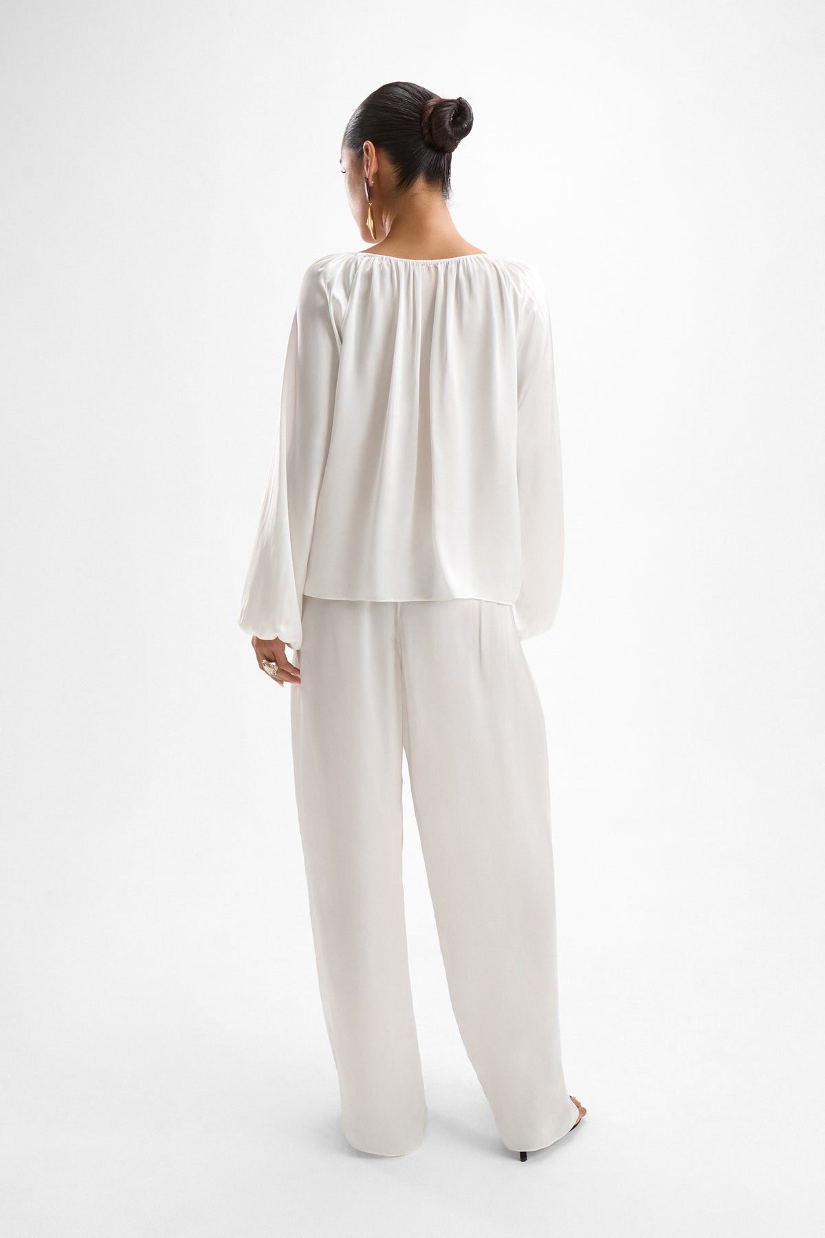 Zoe Blouse - Pearl