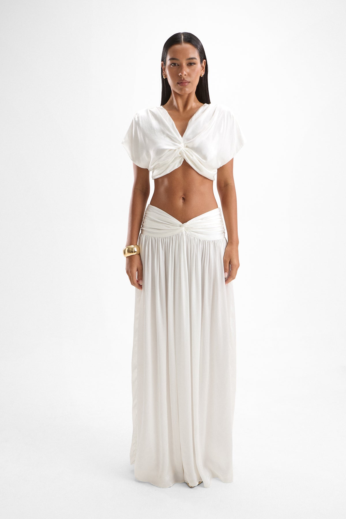Pegasus Maxi Skirt - Pearl