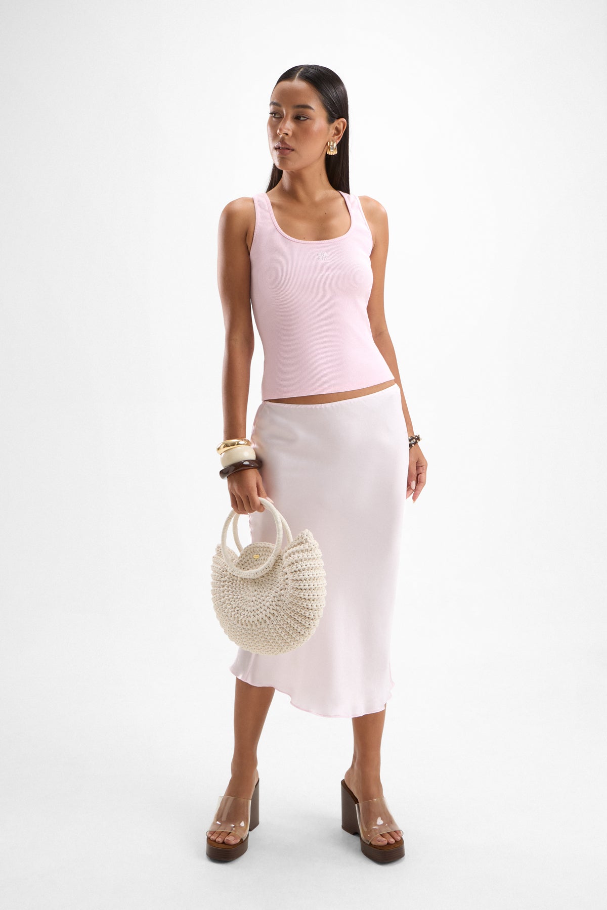 Sundial Handbag - Pearl