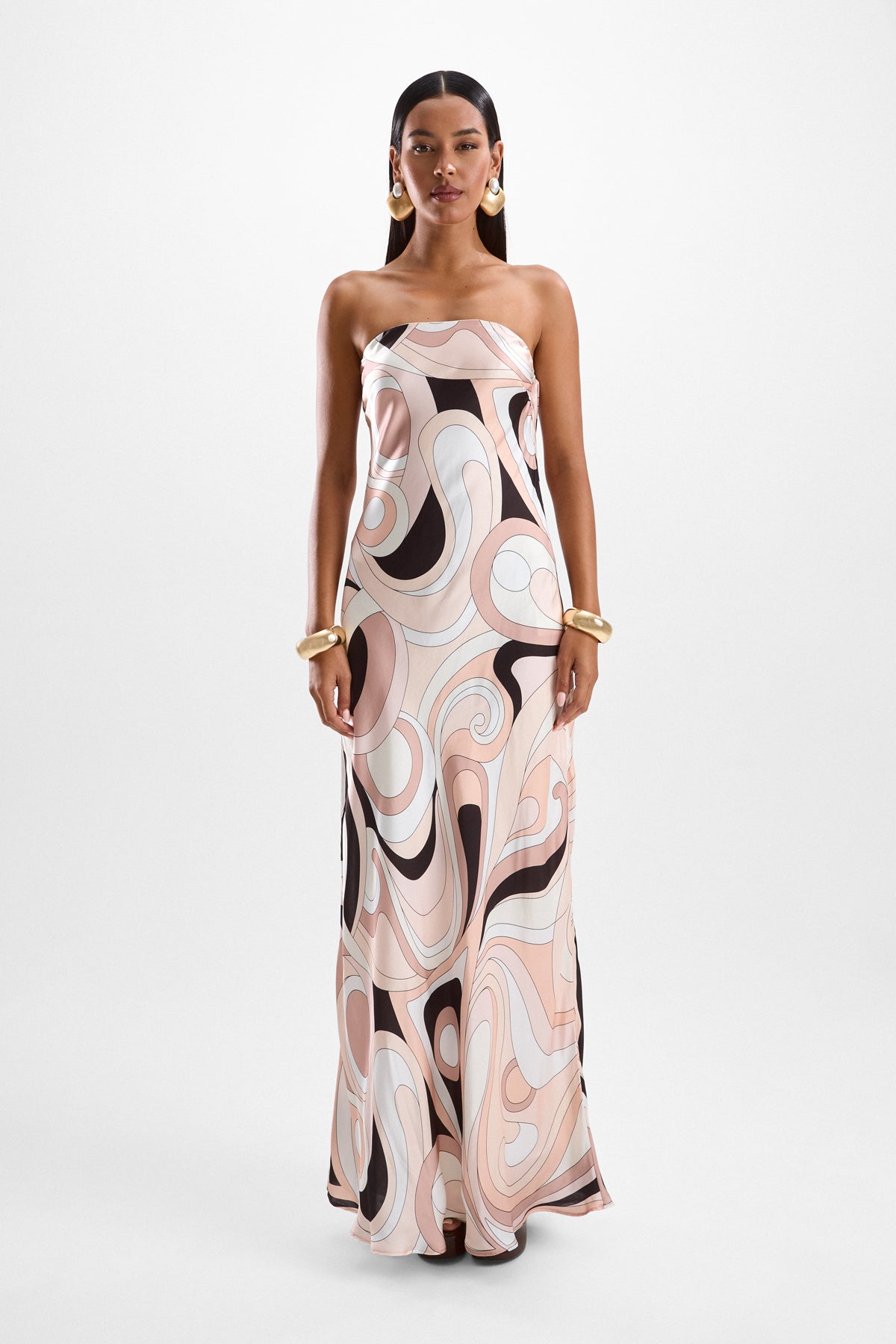 Duchess Maxi Dress - Mars Beige