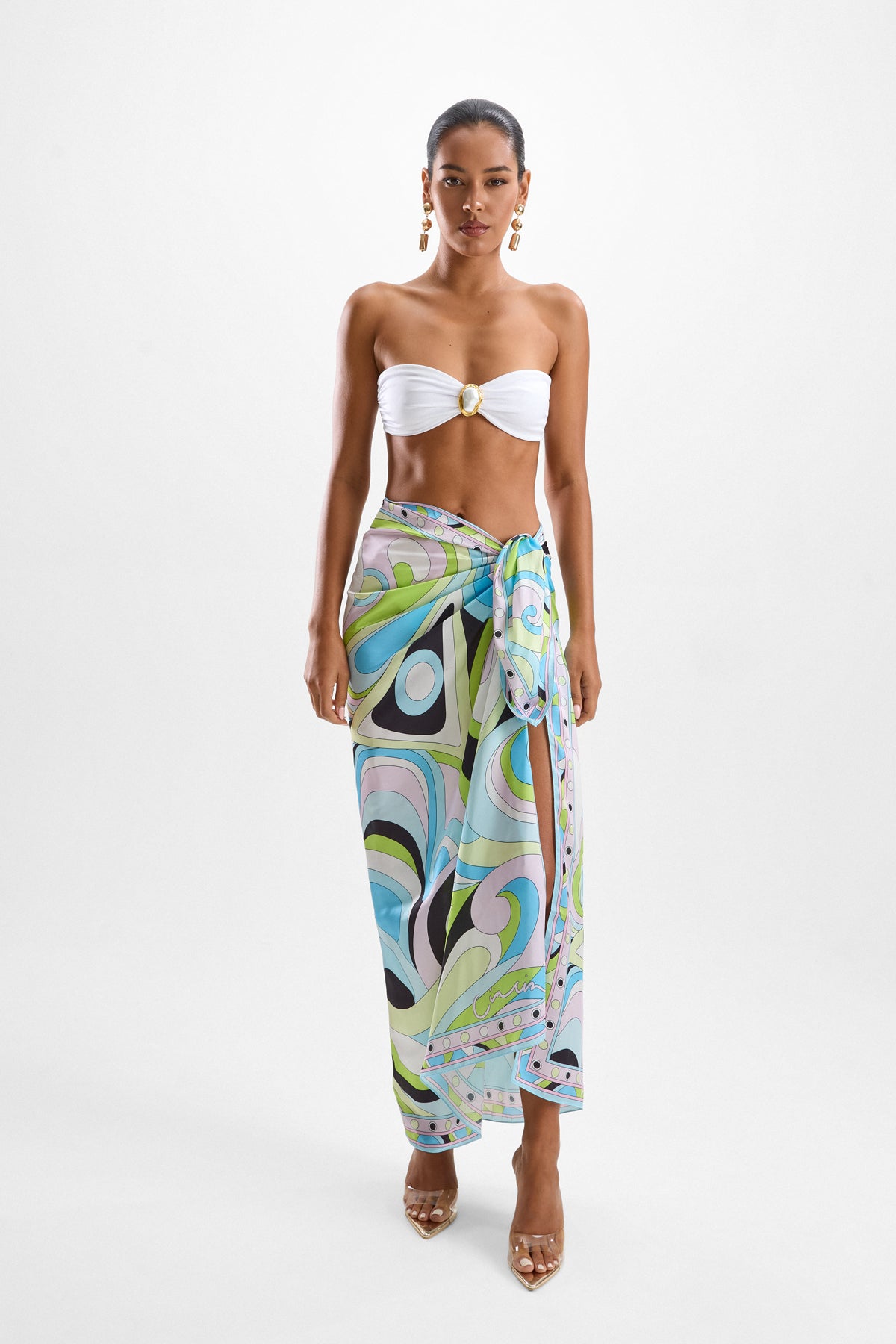 Long Scarf - Mars Blue