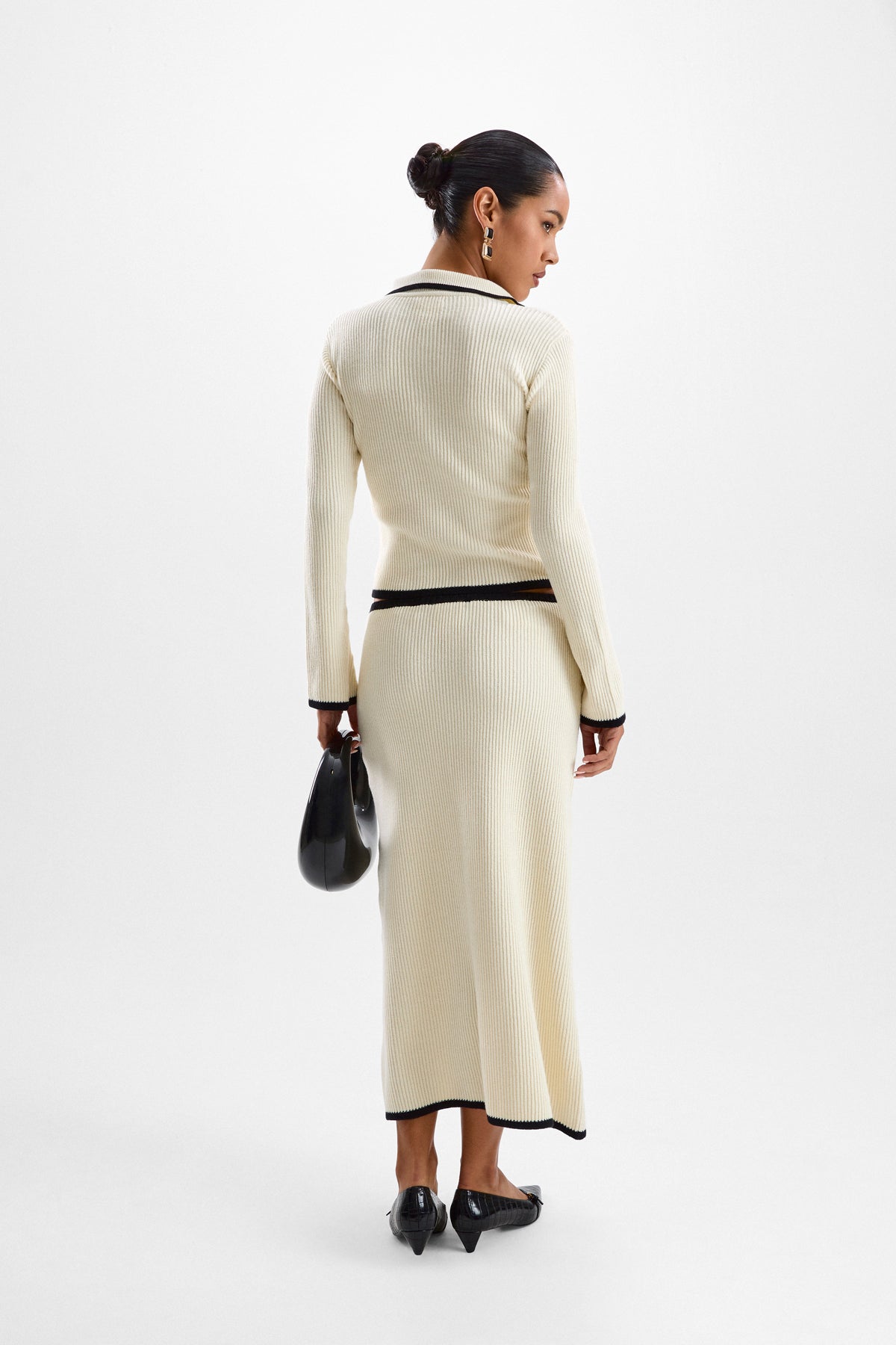 Legacy' Knit Cardigan - Pearl