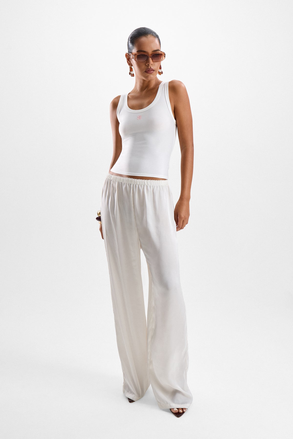 Milano Pants - Pearl