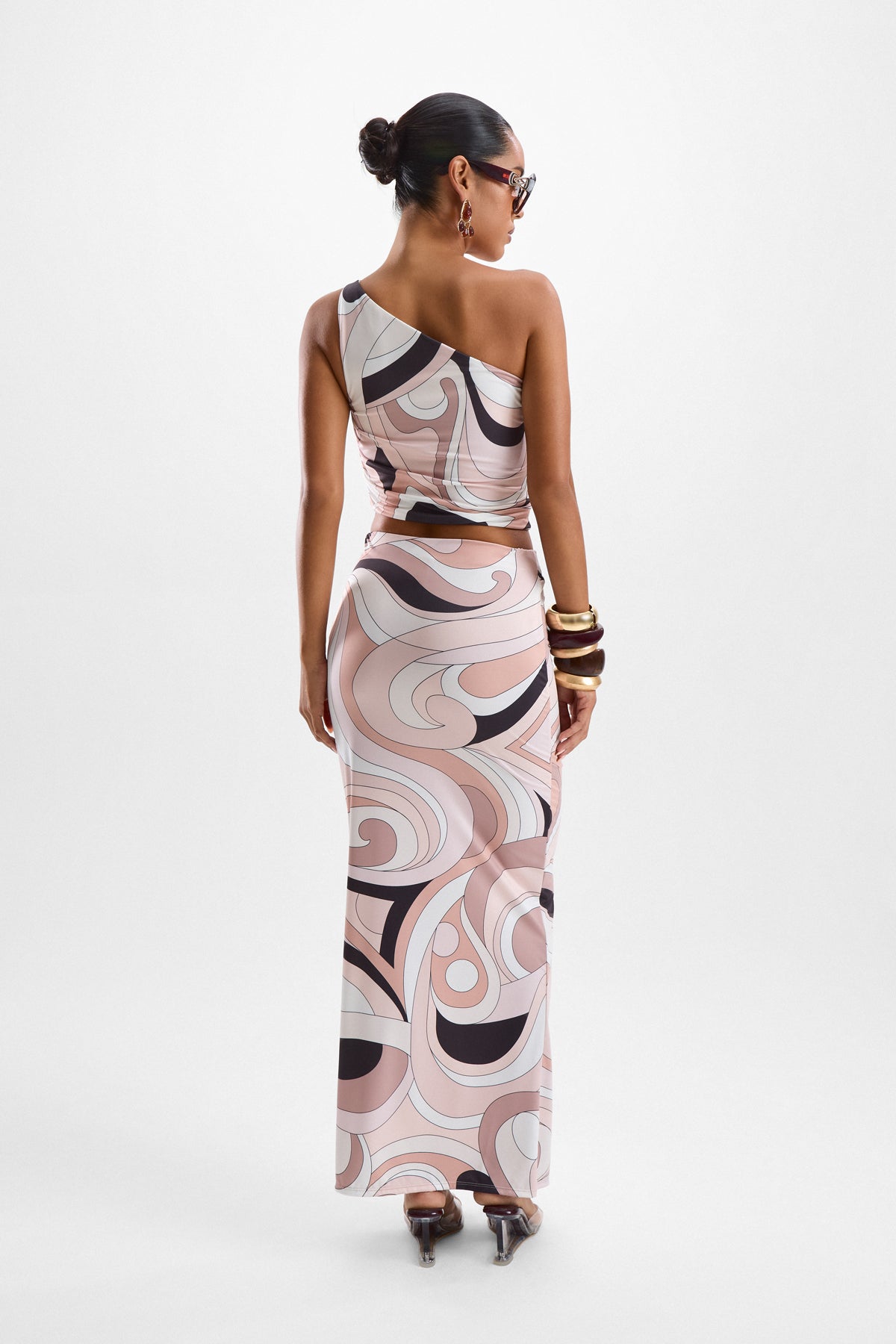 City Maxi Skirt - Mars Beige