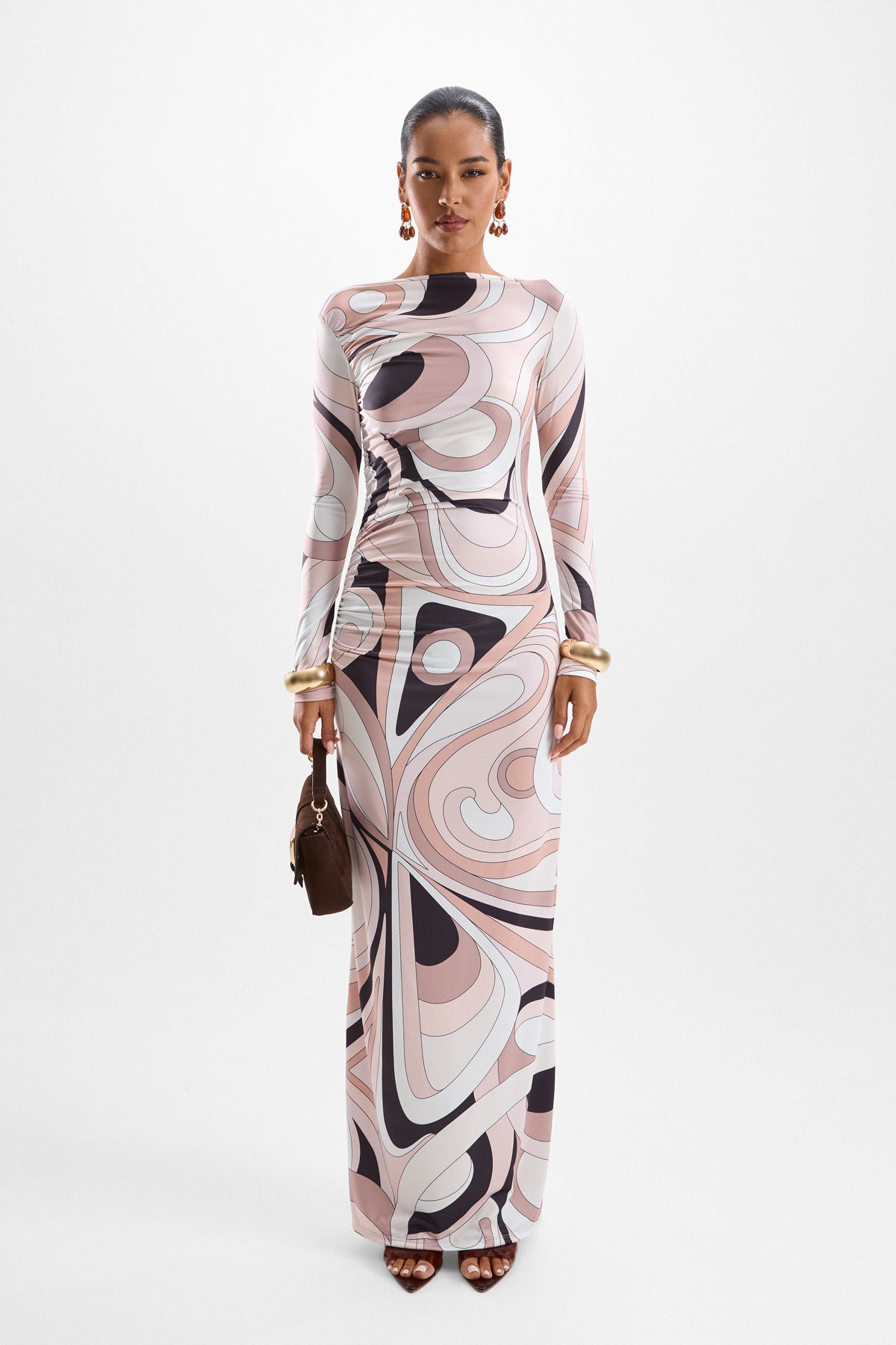 Empress Maxi Dress - Mars Beige