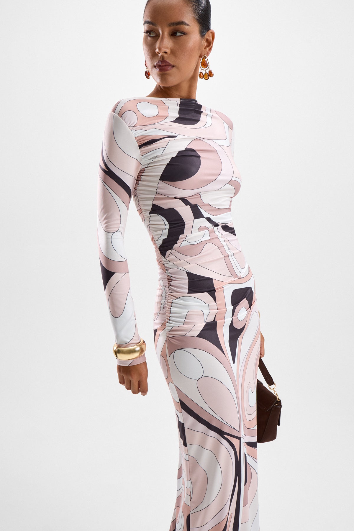 Empress Maxi Dress - Mars Beige