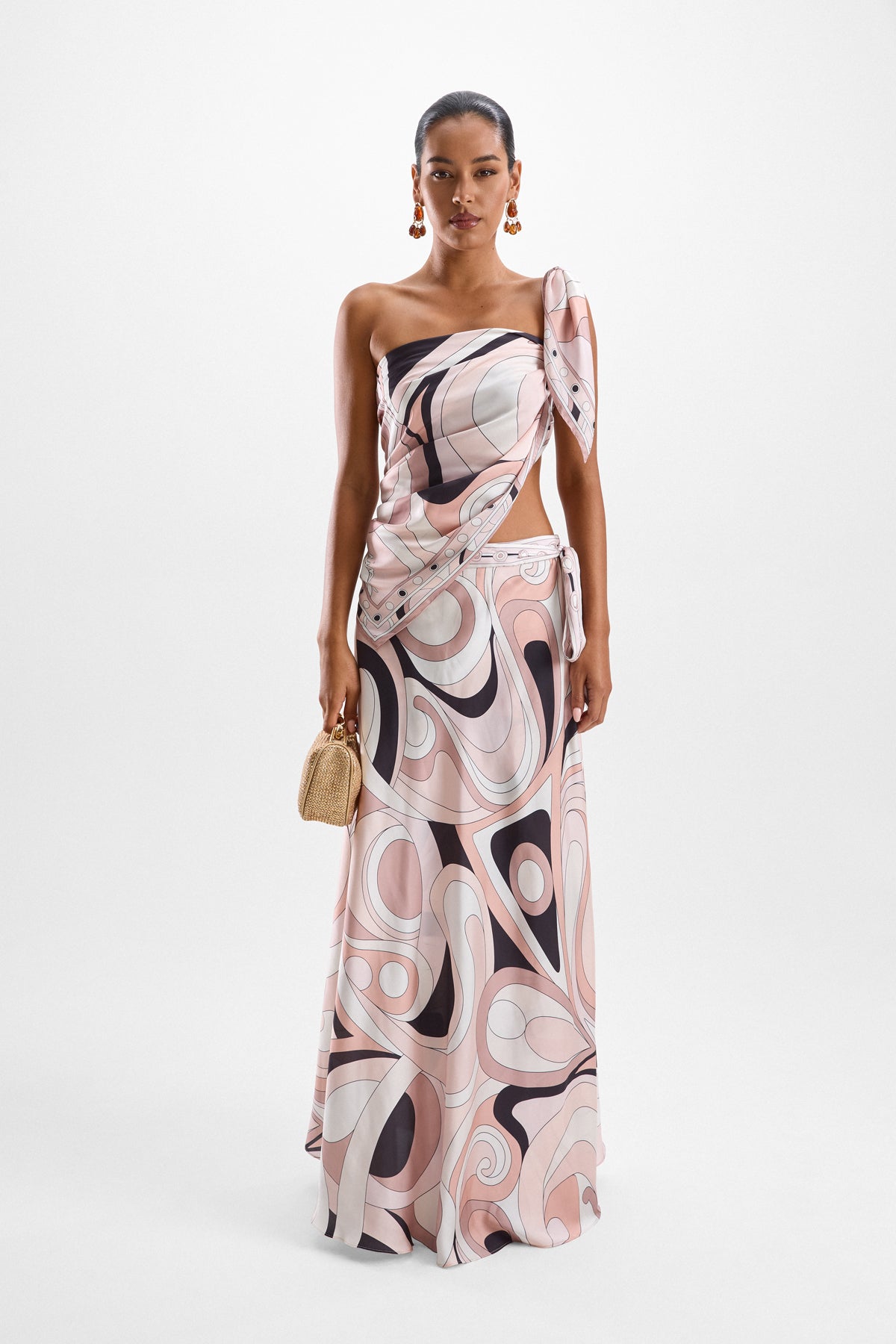 Sienna Maxi Skirt - Mars Beige