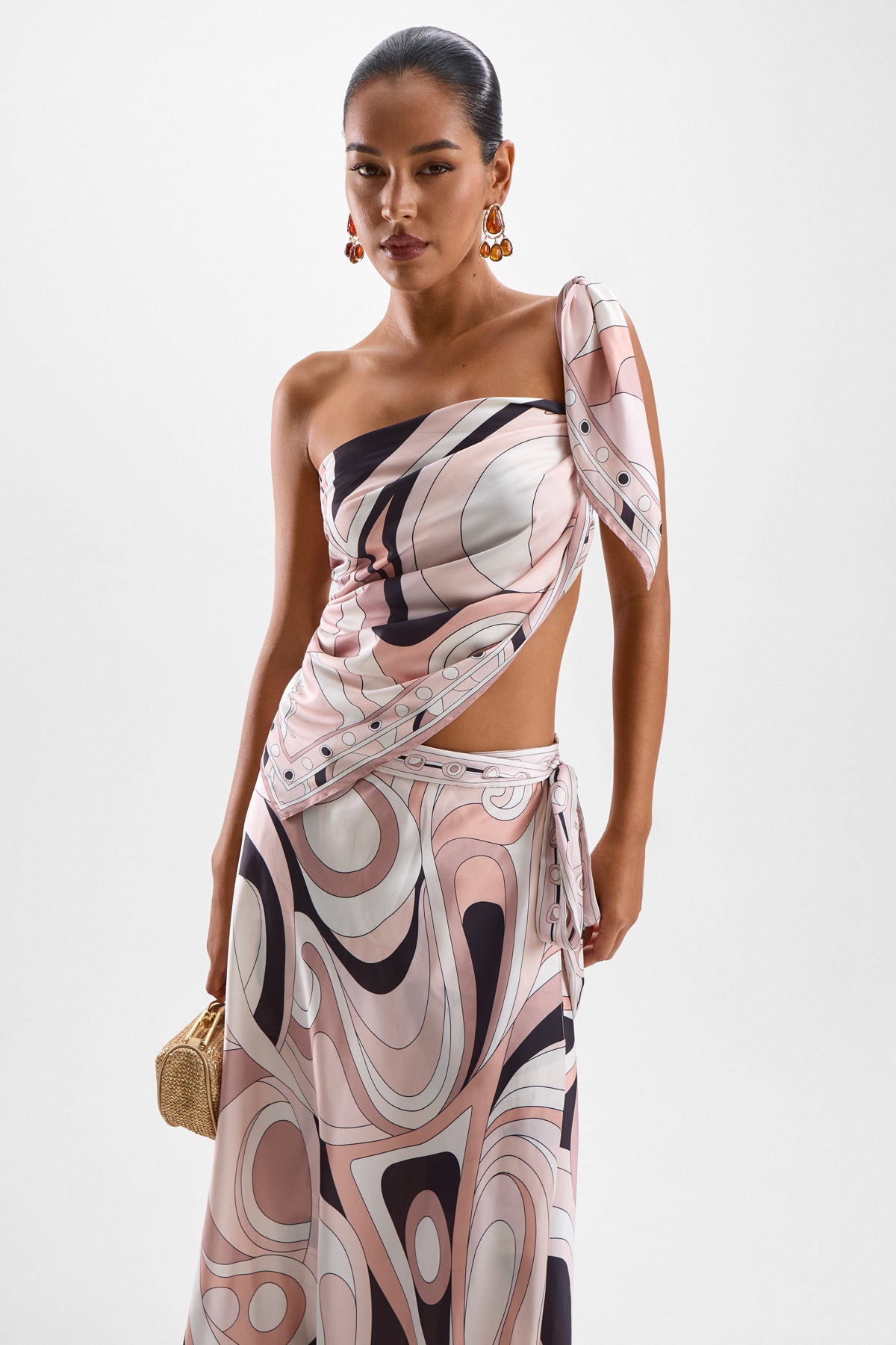 Square Scarf - Mars Beige