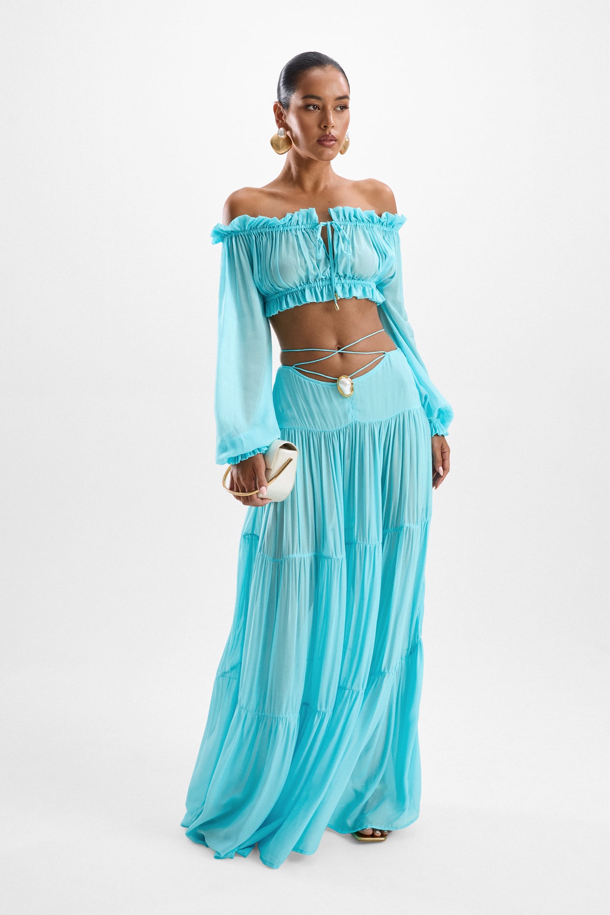 Song Moonstone Skirt - Blue Lagoon