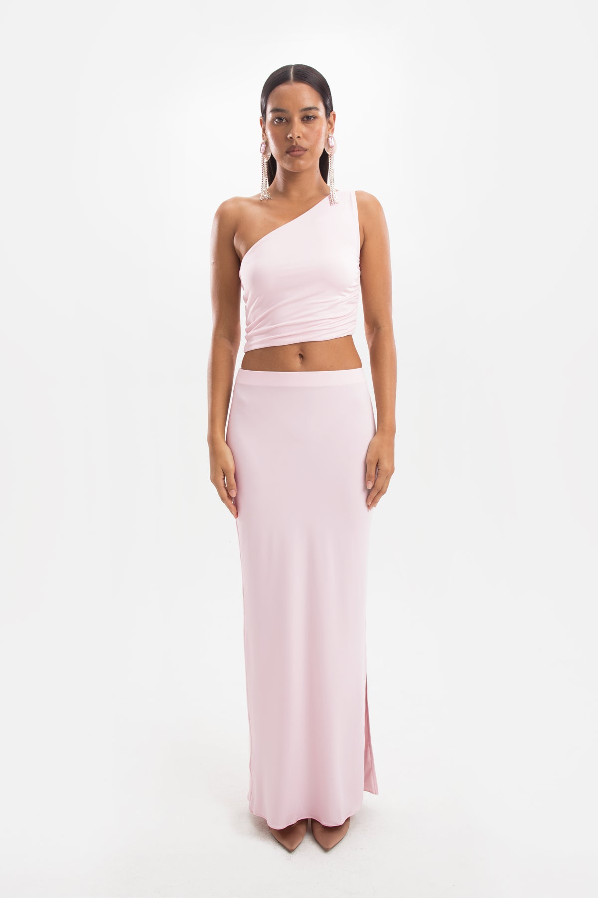 City Maxi Skirt - Petal Pink