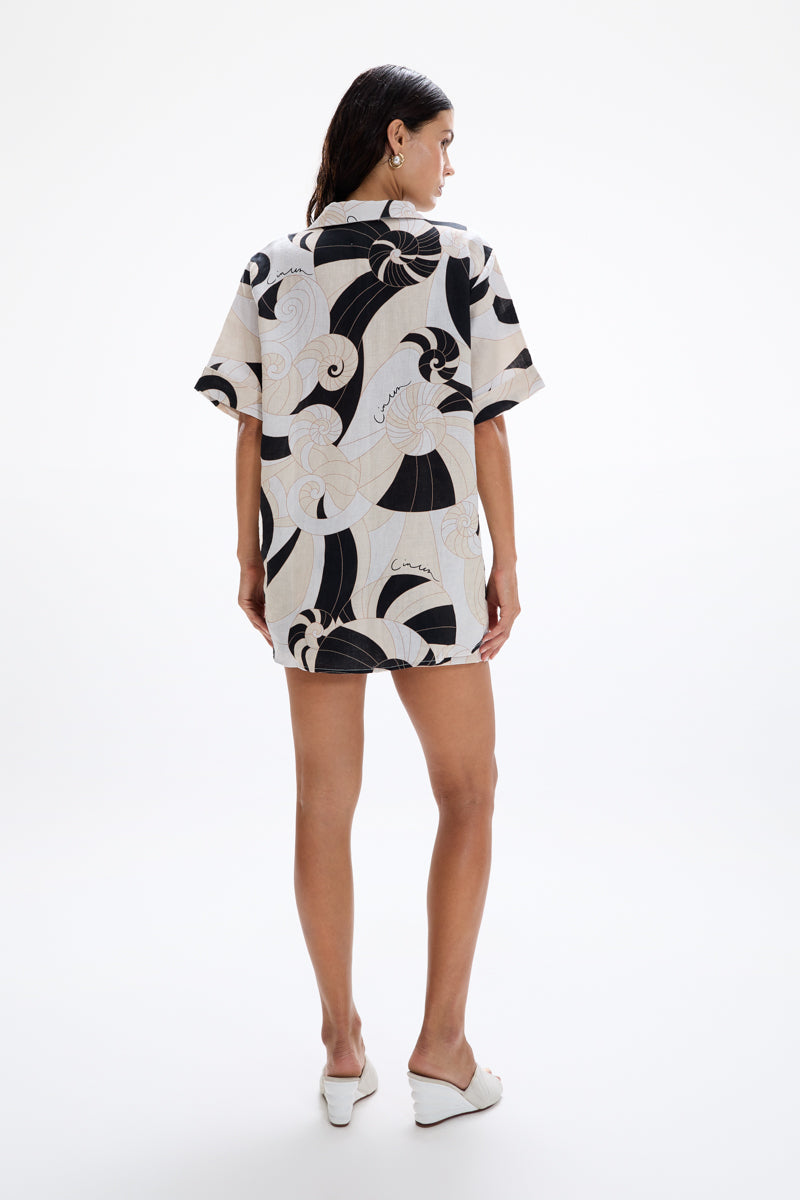 Troppo Bowling Shirt - Nautilus