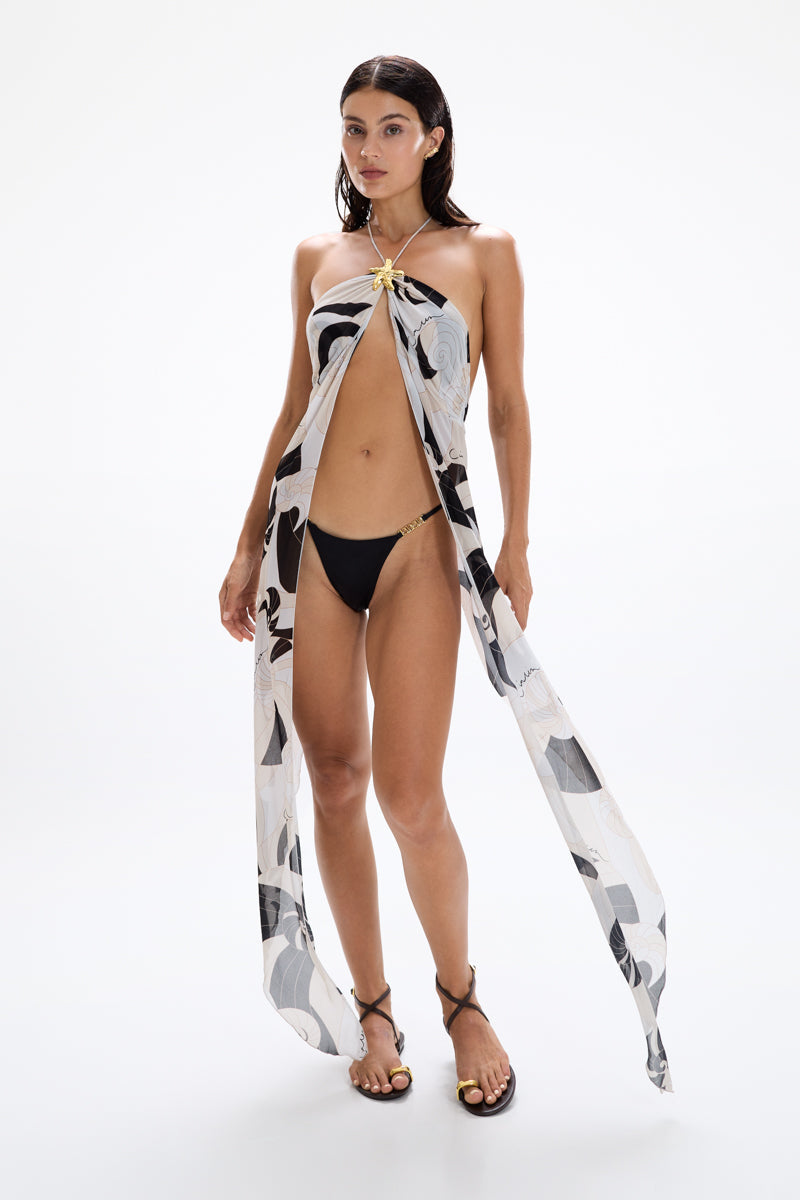 Coral' Drape Top - Nautilus