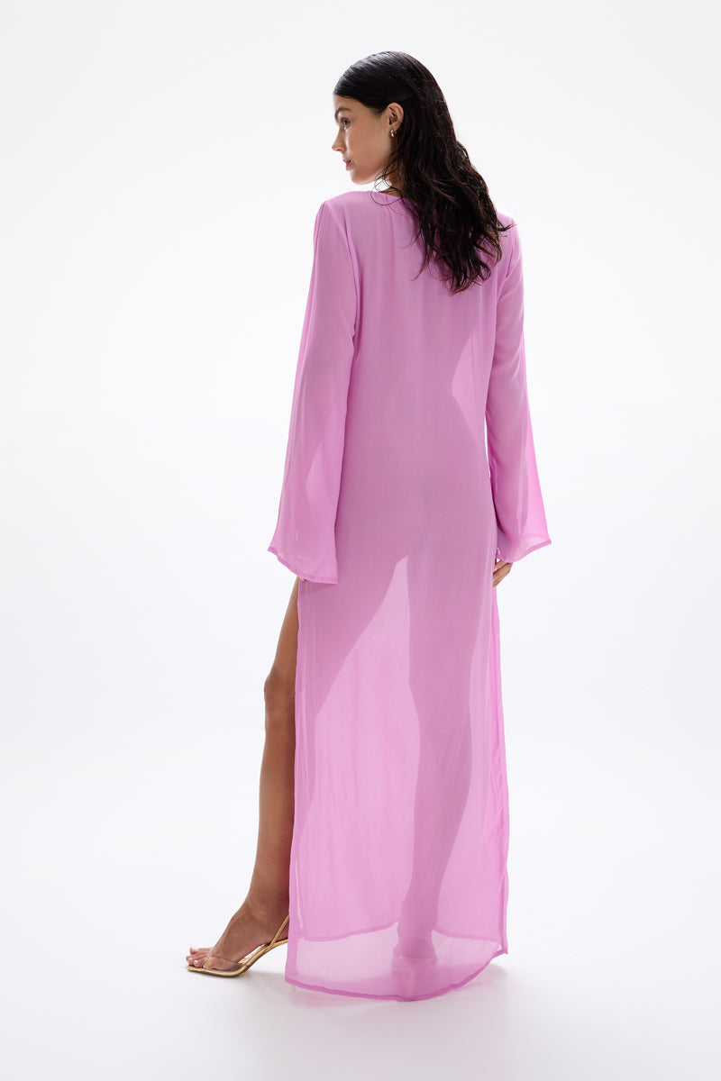 Hotline' Seastar Maxi Dress - Dahlia