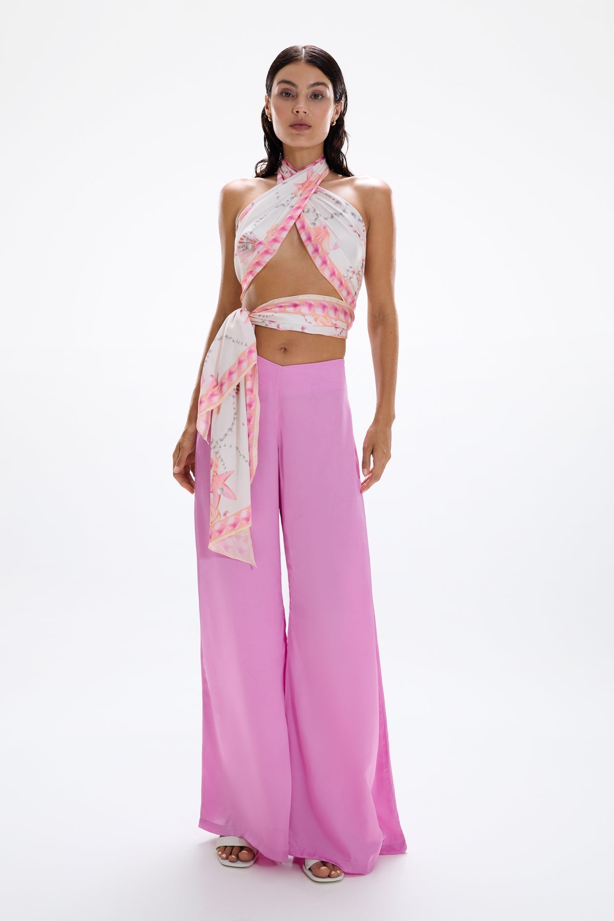 'Arena' Long Pants - Dahlia