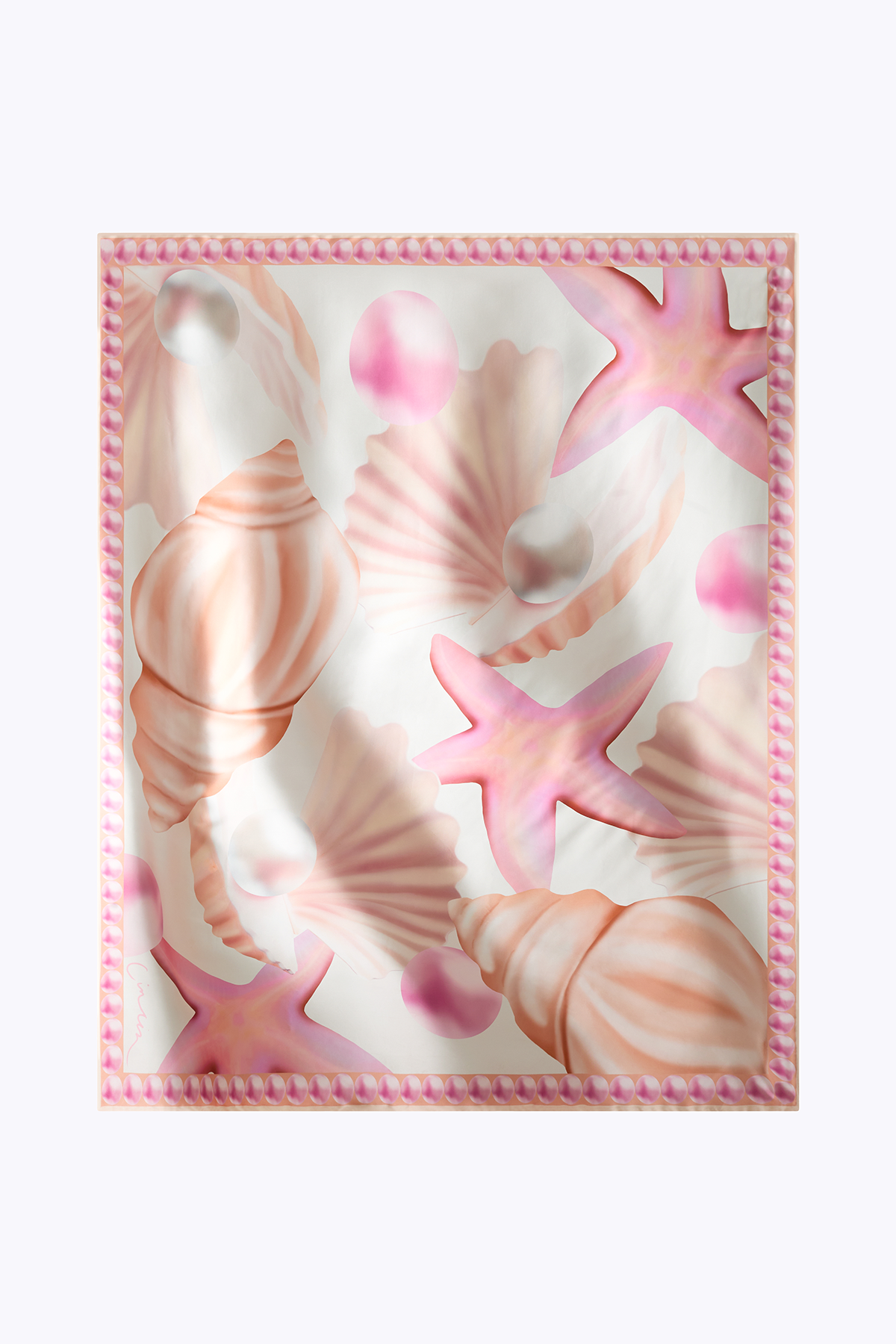 Long Scarf - Tahiti Pink