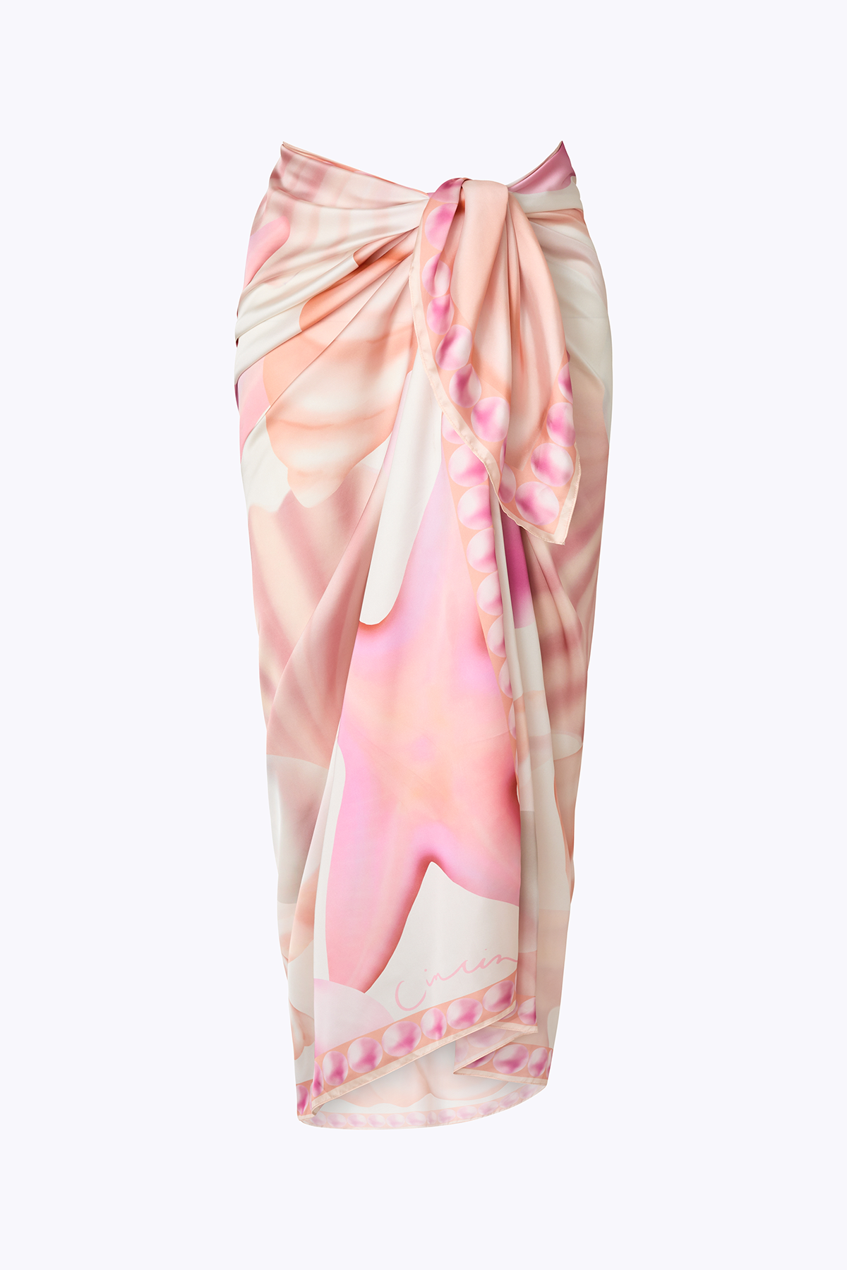 Long Scarf - Tahiti Pink