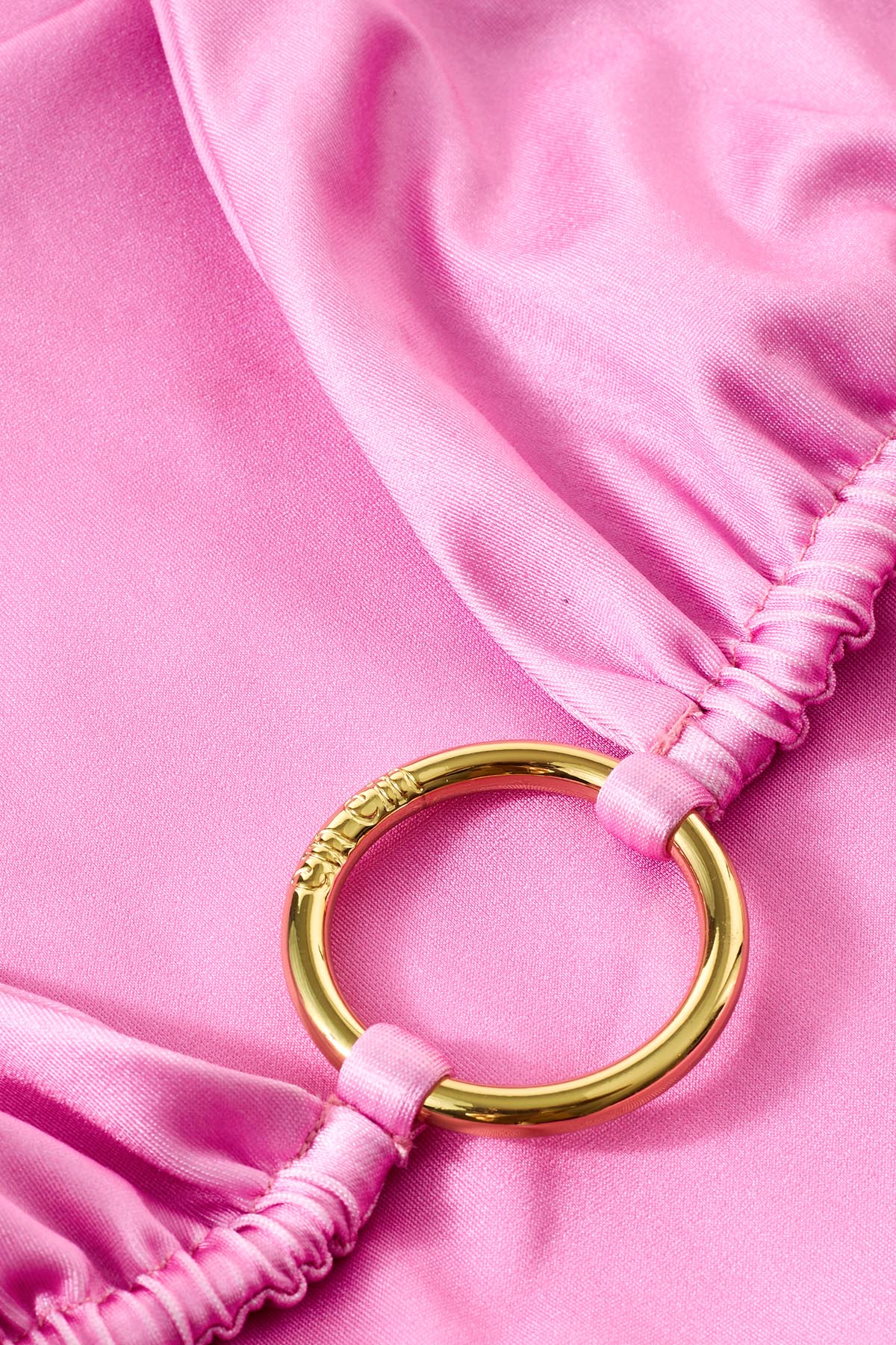 'Isle' Hoop Halter - Dahlia