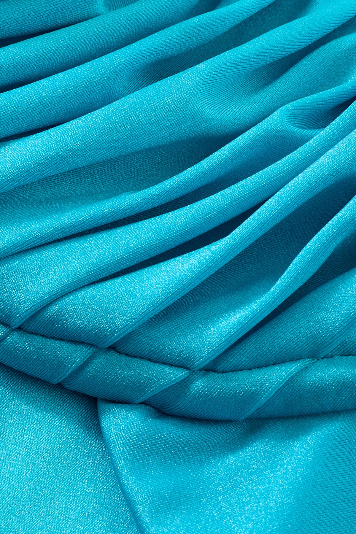 Oyster' Bra Bikini Top - Aquamarine