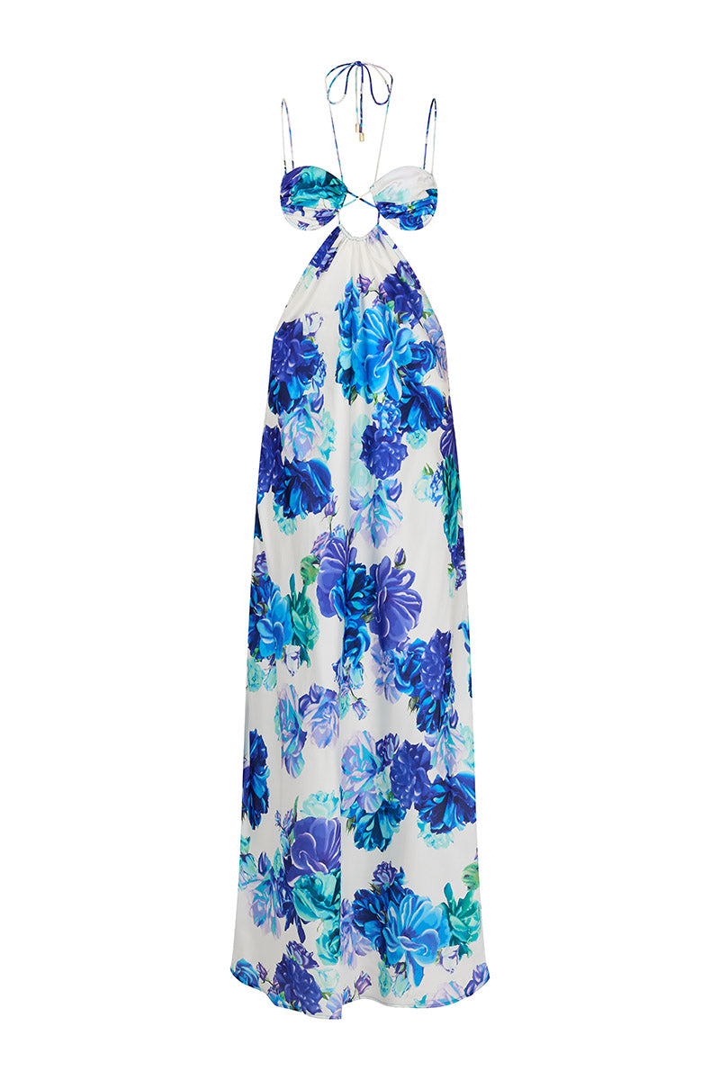 'Myth' Dress - Flamenco Blue
