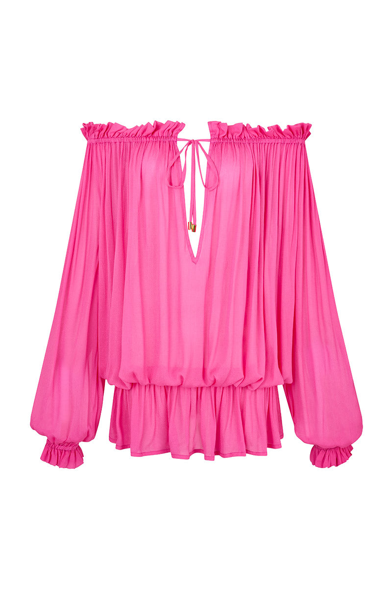 Gypset Dress - Barbie