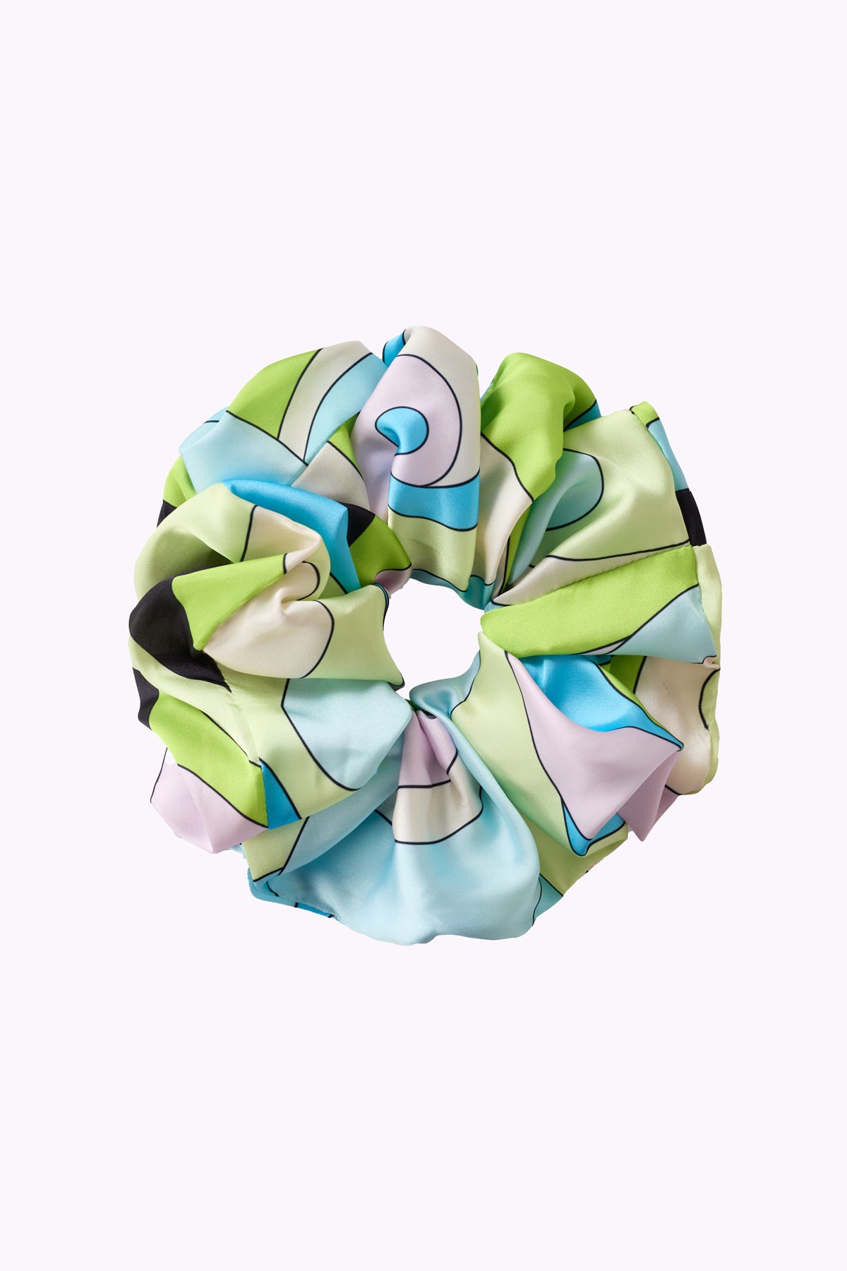 Silky Scrunchie - Mars Blue