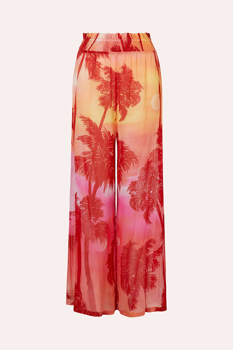 Mission' Shirred Pants - Palm