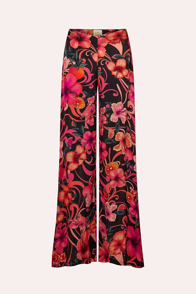 'Arena' Long Pants - Hibiscus Pink