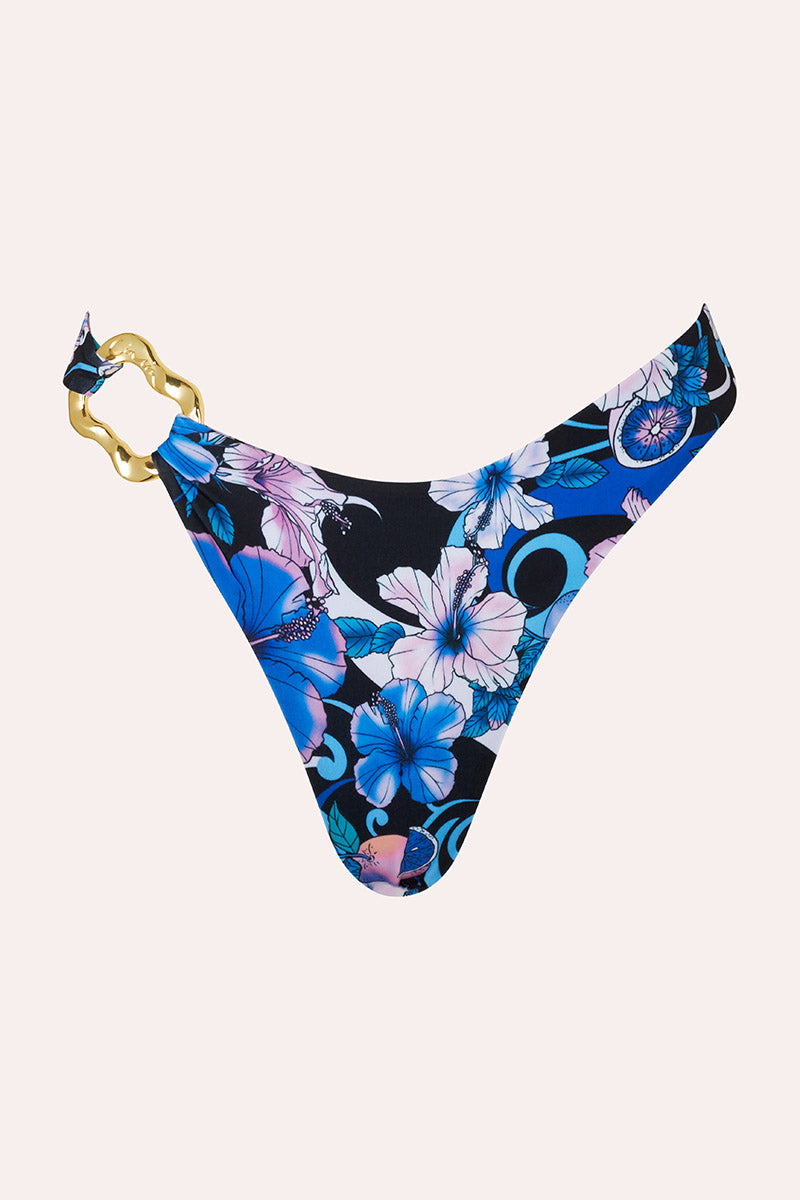 'Cruise' Hoop Bottoms - Hibiscus Blue