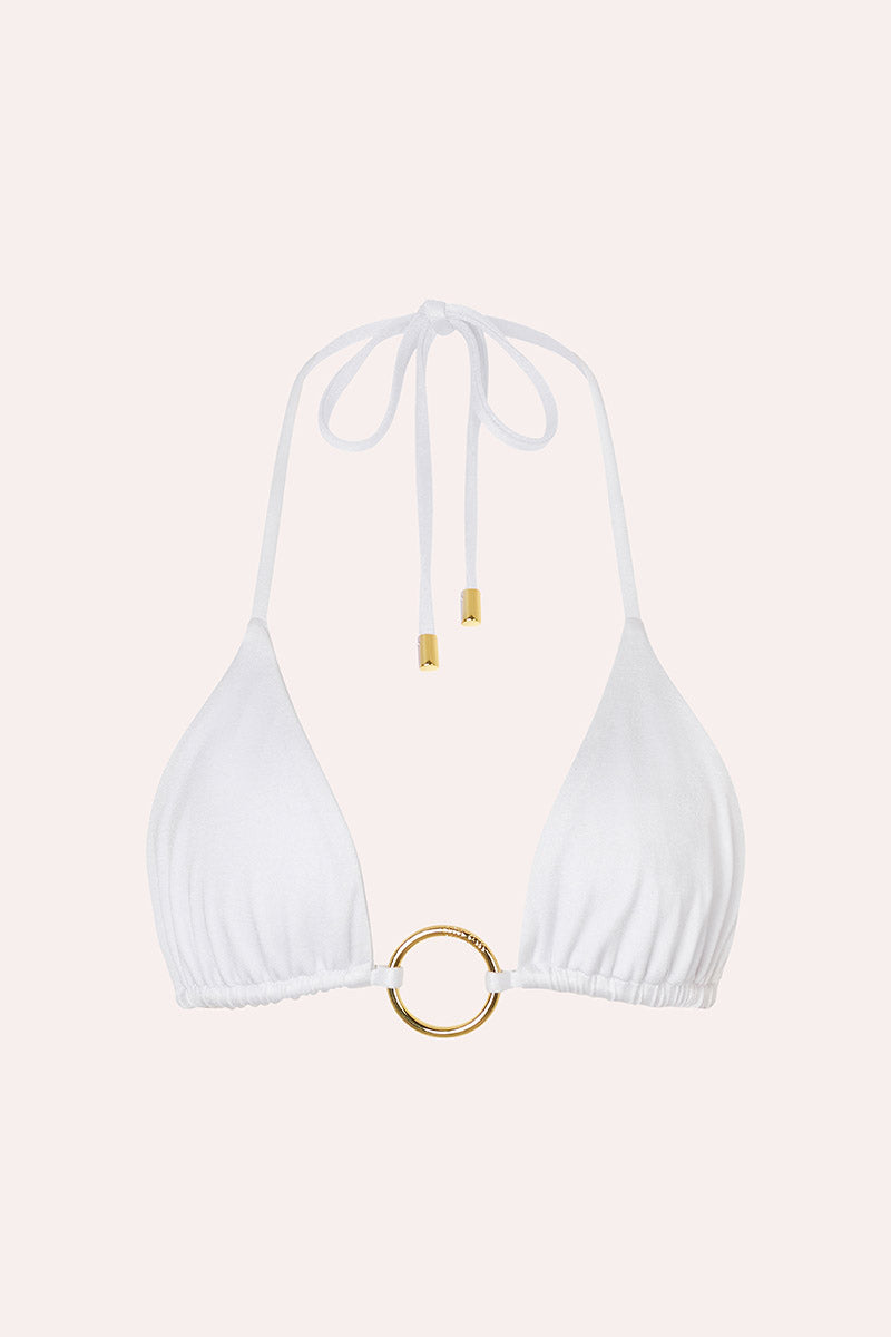 'Isle' Hoop Halter - Pearl