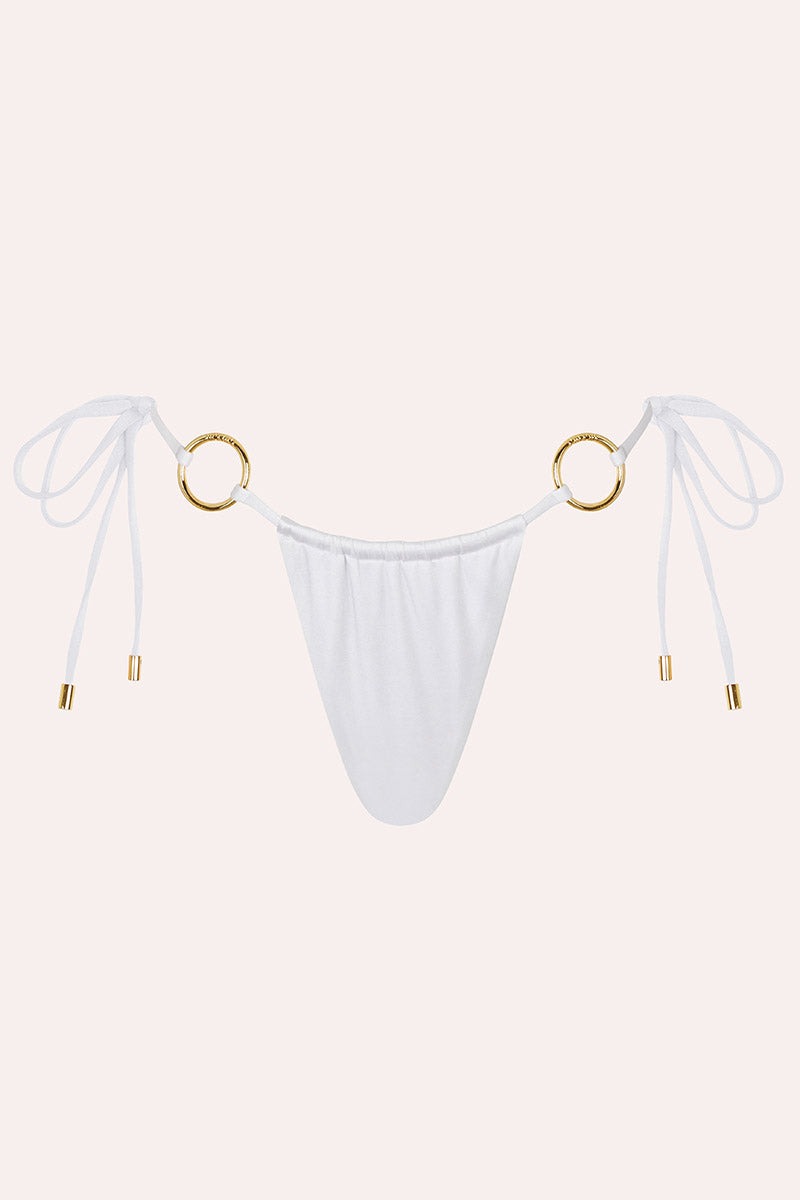 'Cove' String Bottoms - Pearl