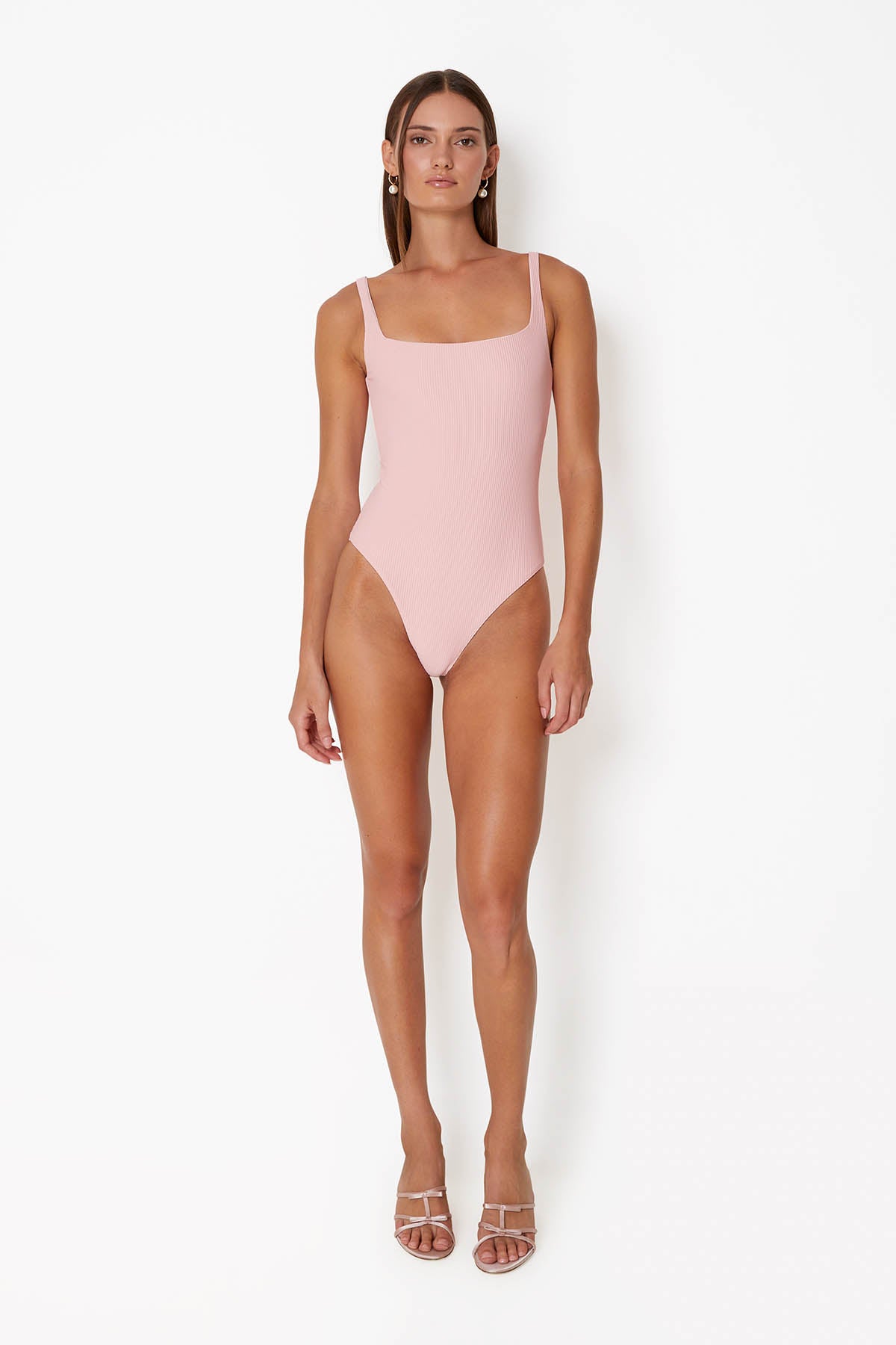 Ballet Classic Swimsuit - Pink Corduroy