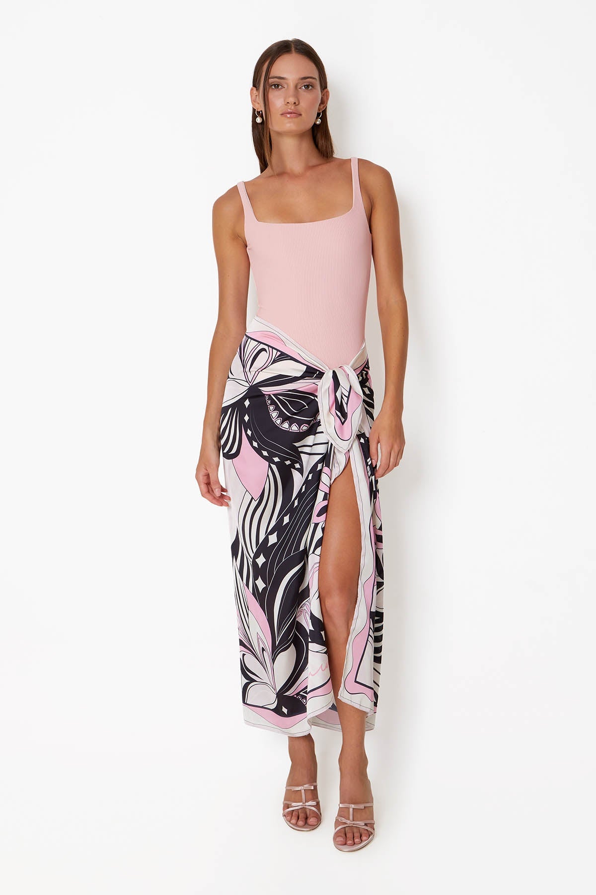 Ballet Classic Swimsuit - Pink Corduroy