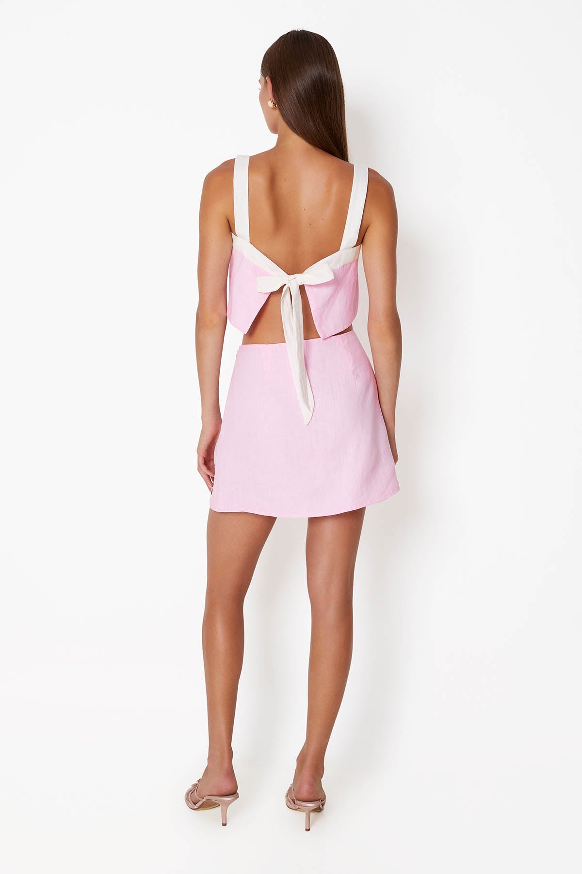 'Twiggy' Top - Ballet Pink