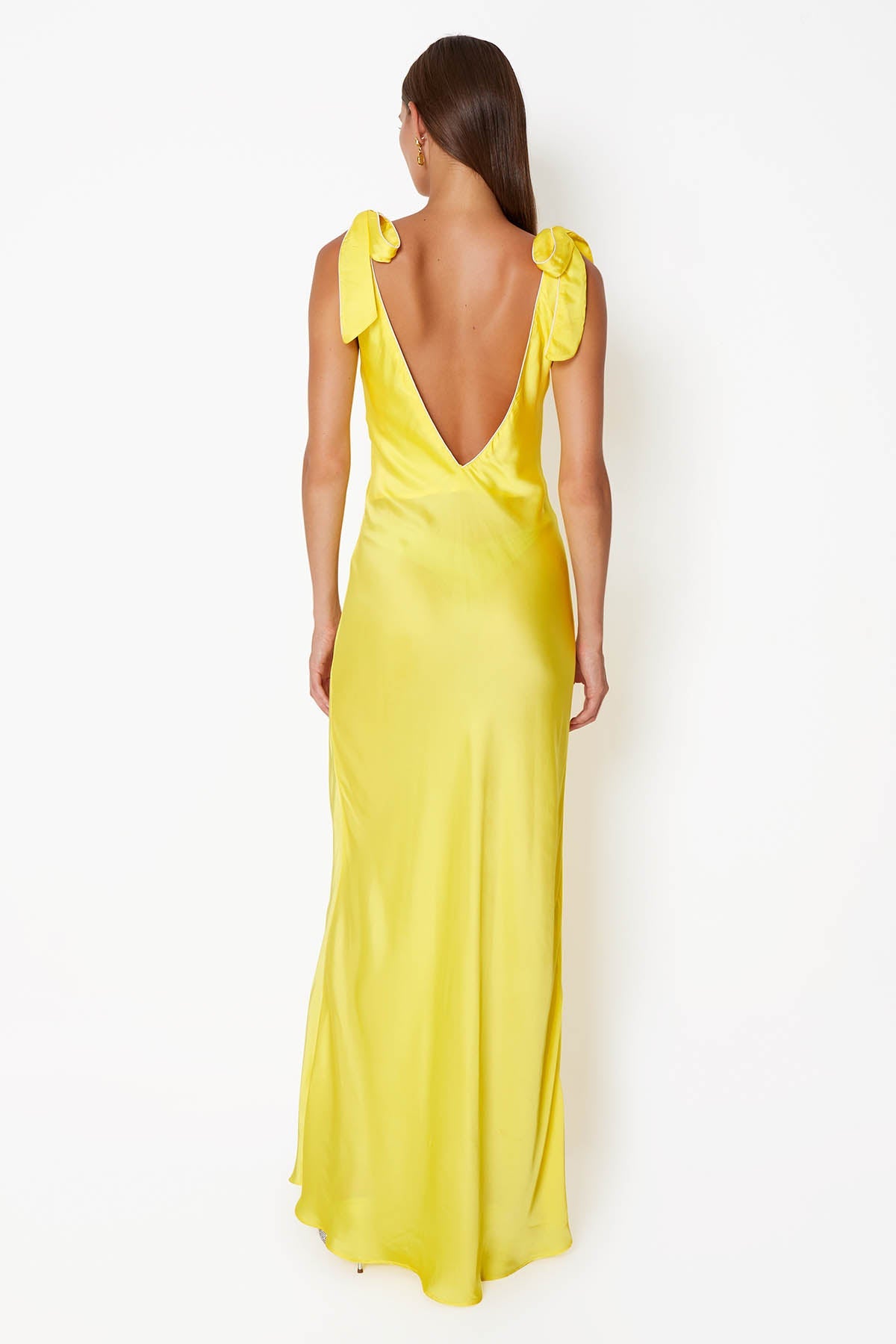 'Maison' Bow Dress - Lemonade