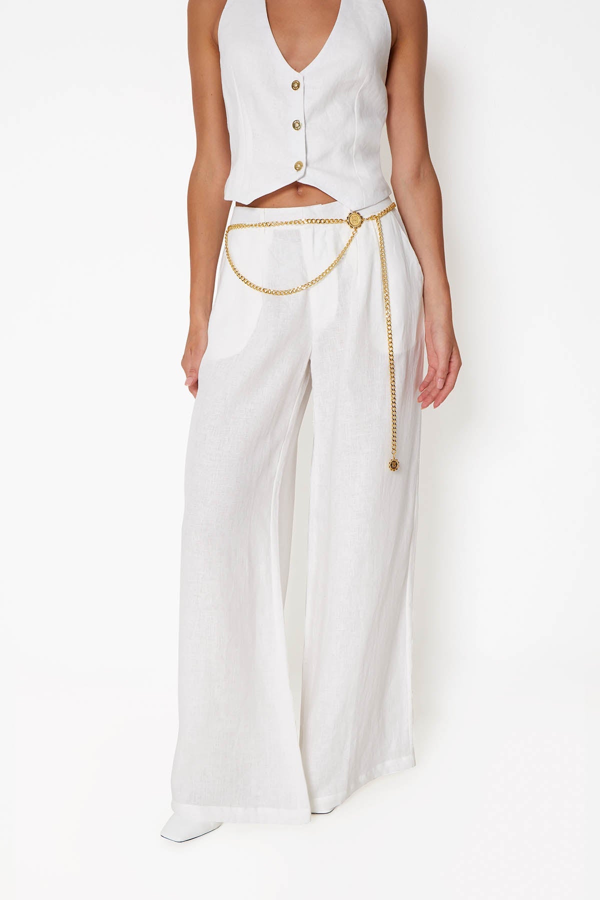 Palace Pants - Pearl