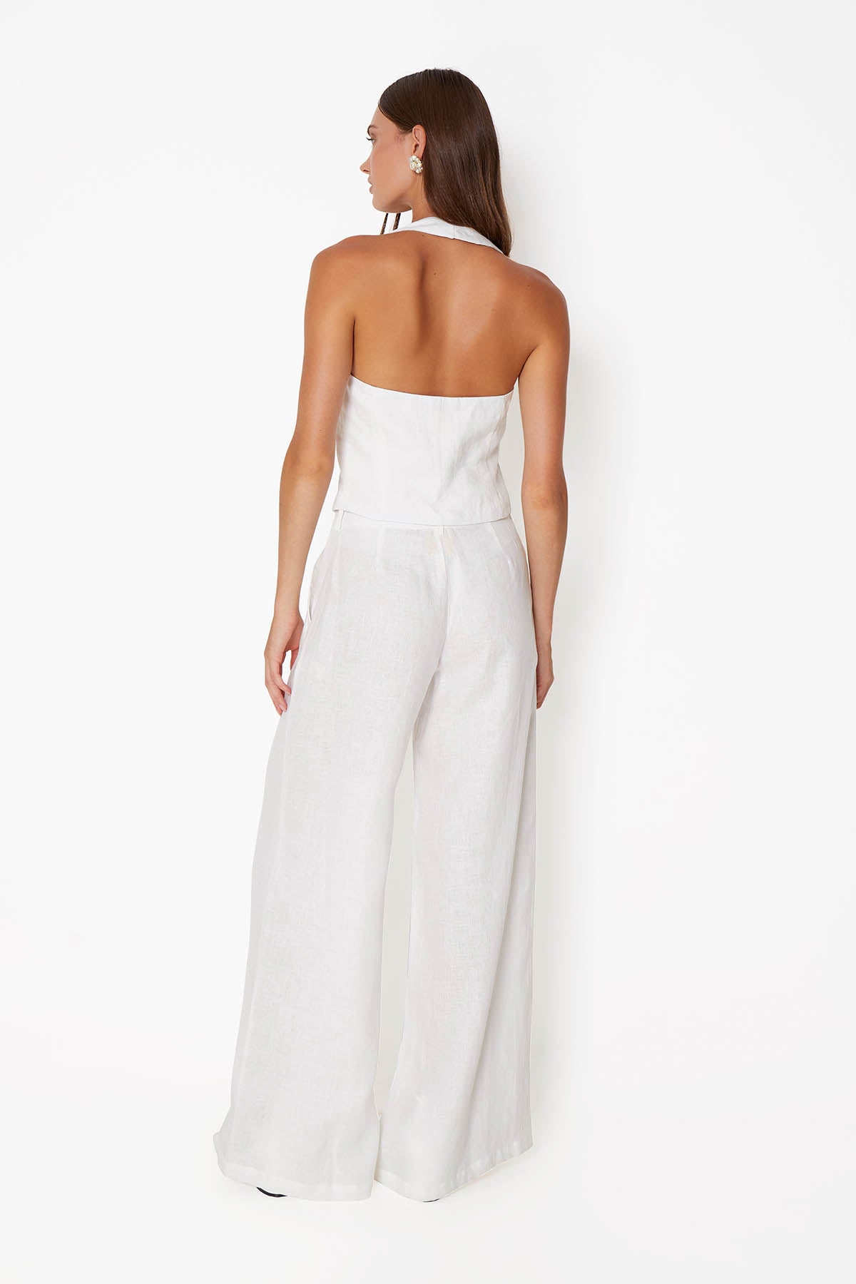 'Belle' Vest - Pearl