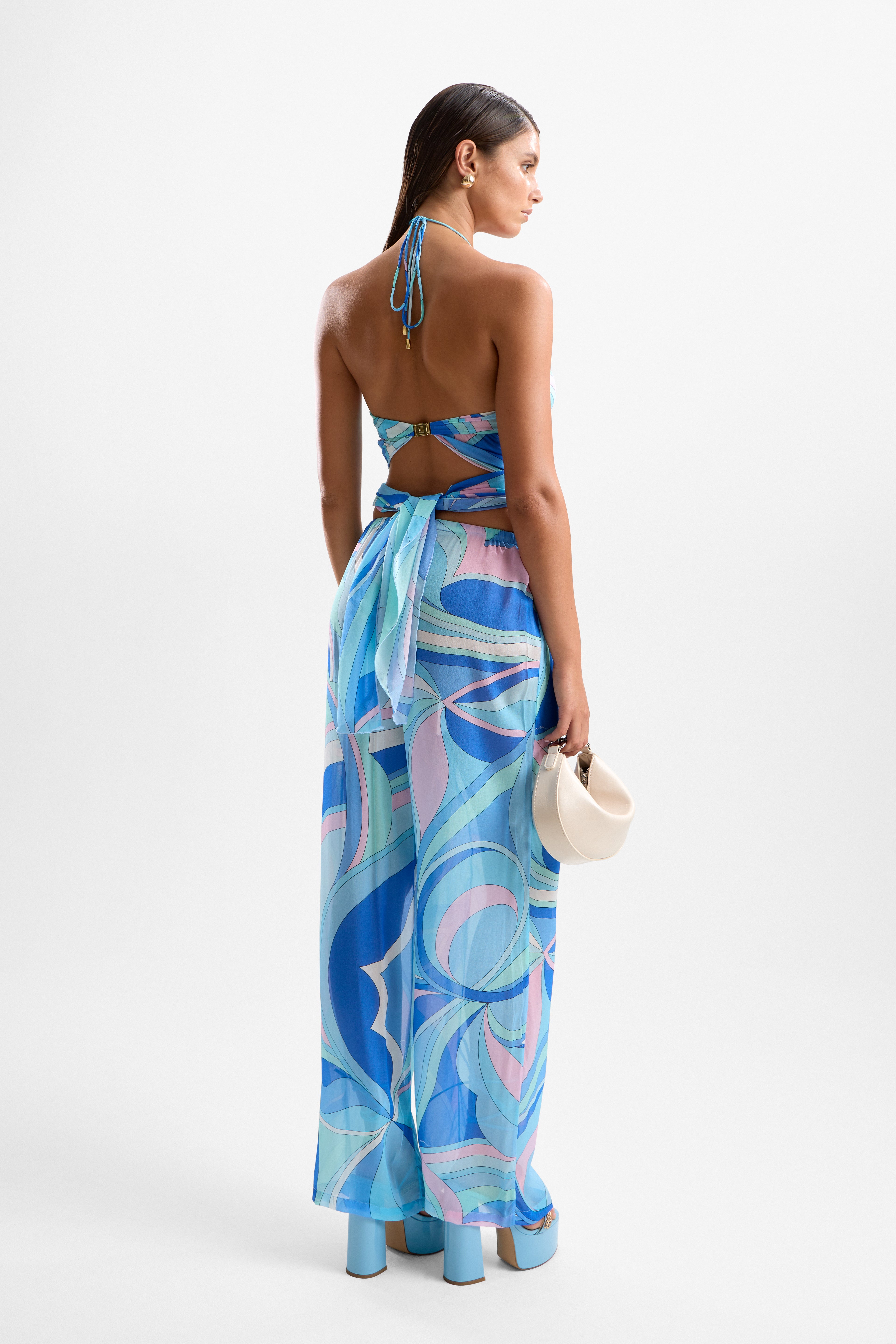 'Oasis' Pants - Dolce Blue