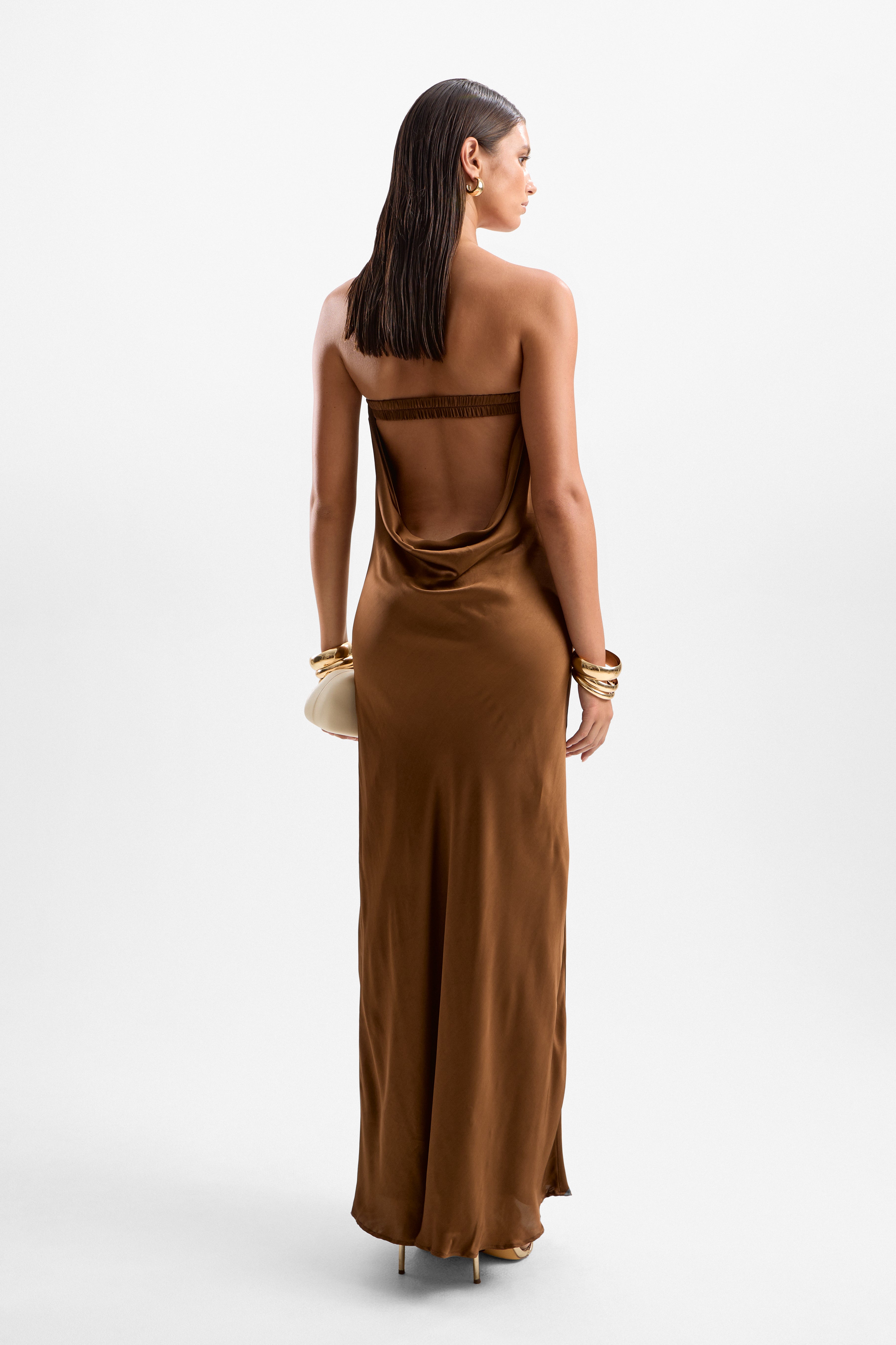 'Duchess' Maxi Dress - Mocha