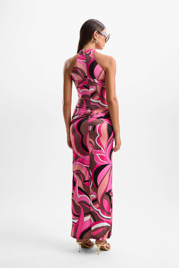 Hevea Halo Maxi Dress - Dolce Pink