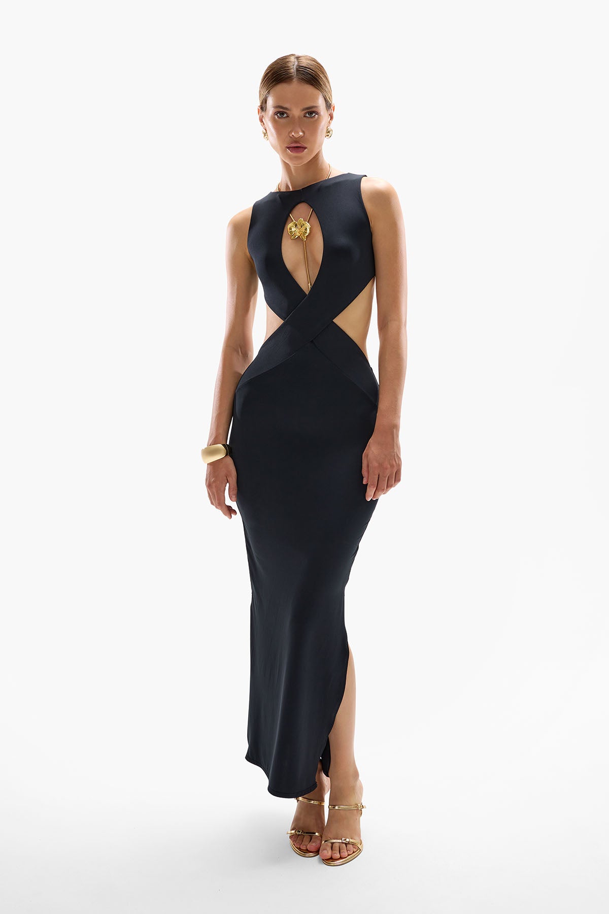 'Karma' Maxi Dress - Black
