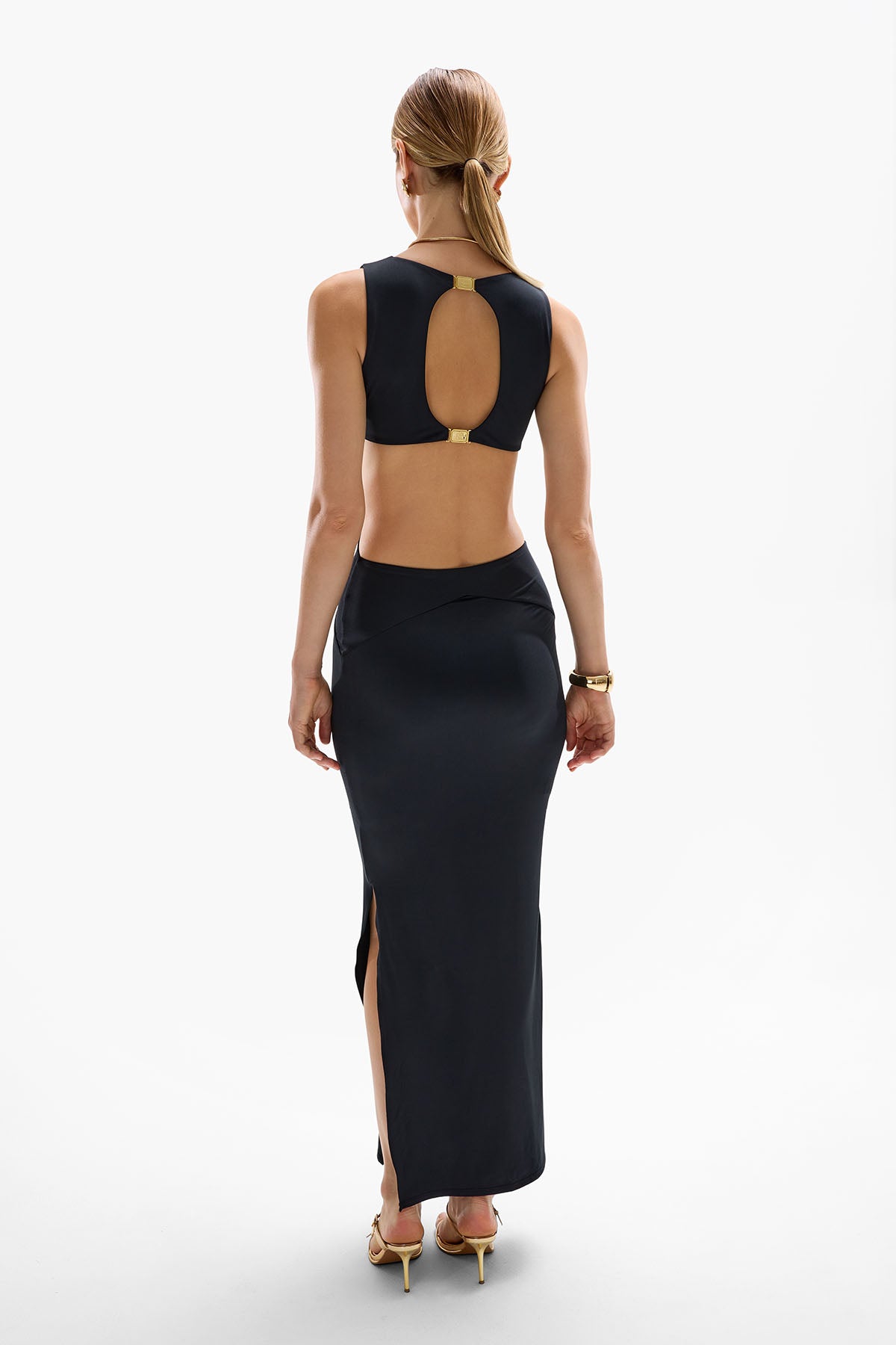 'Karma' Maxi Dress - Black