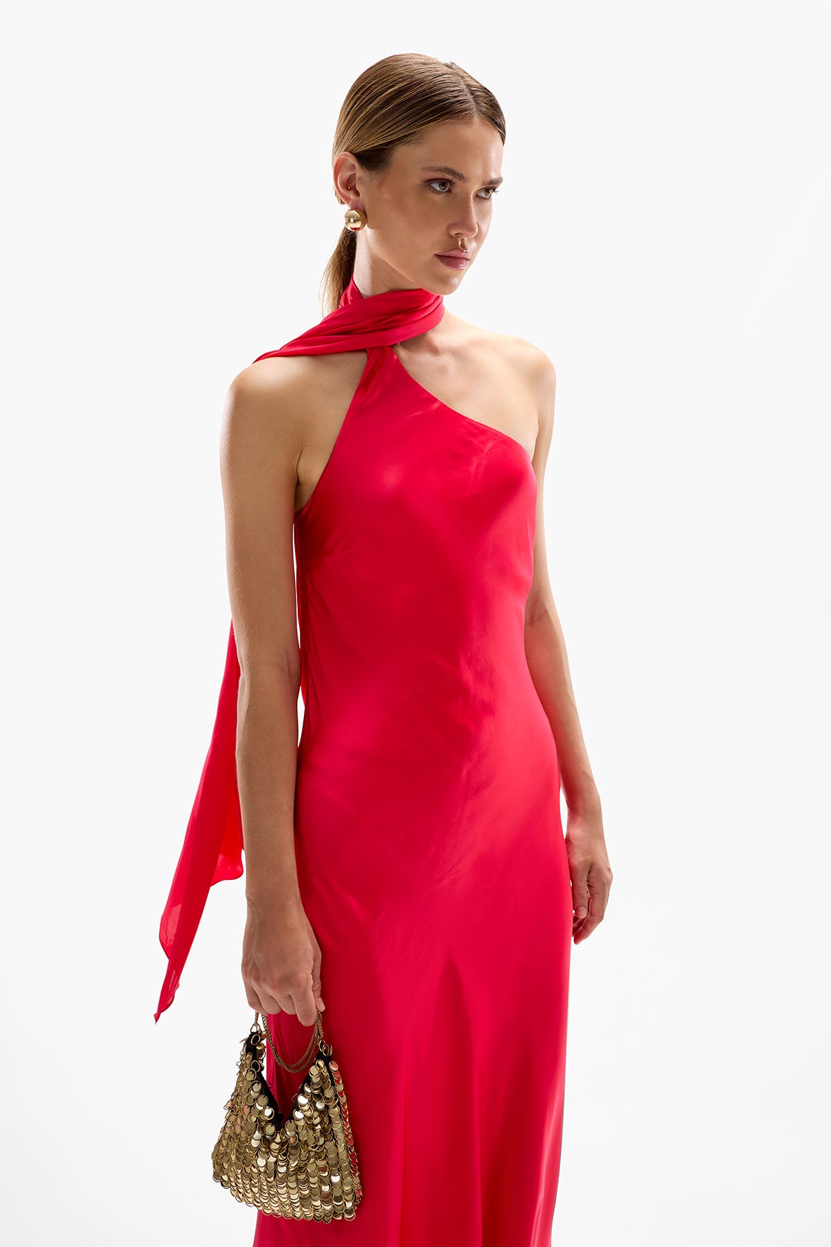 Hera Maxi Dress - Cherry