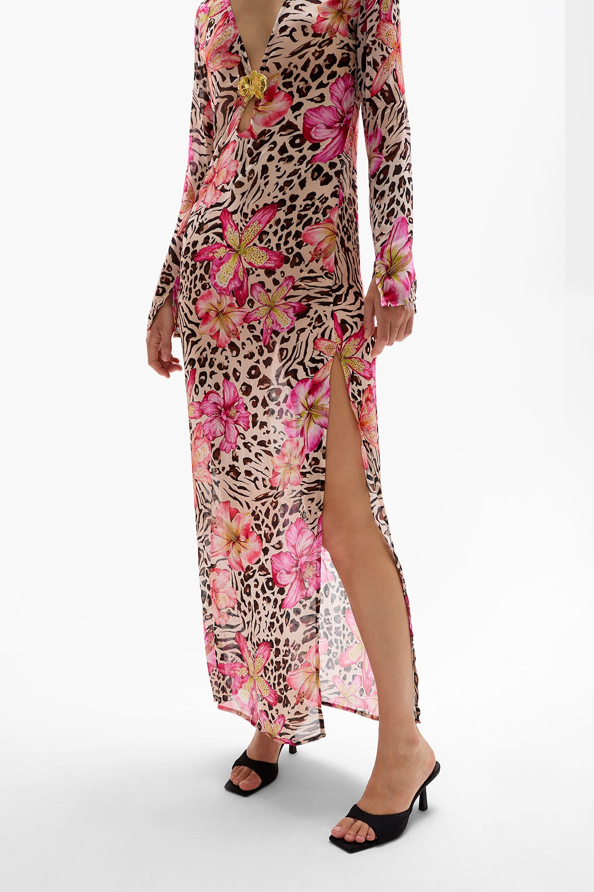 'Hotline' Orchid Maxi Dress - Safaria